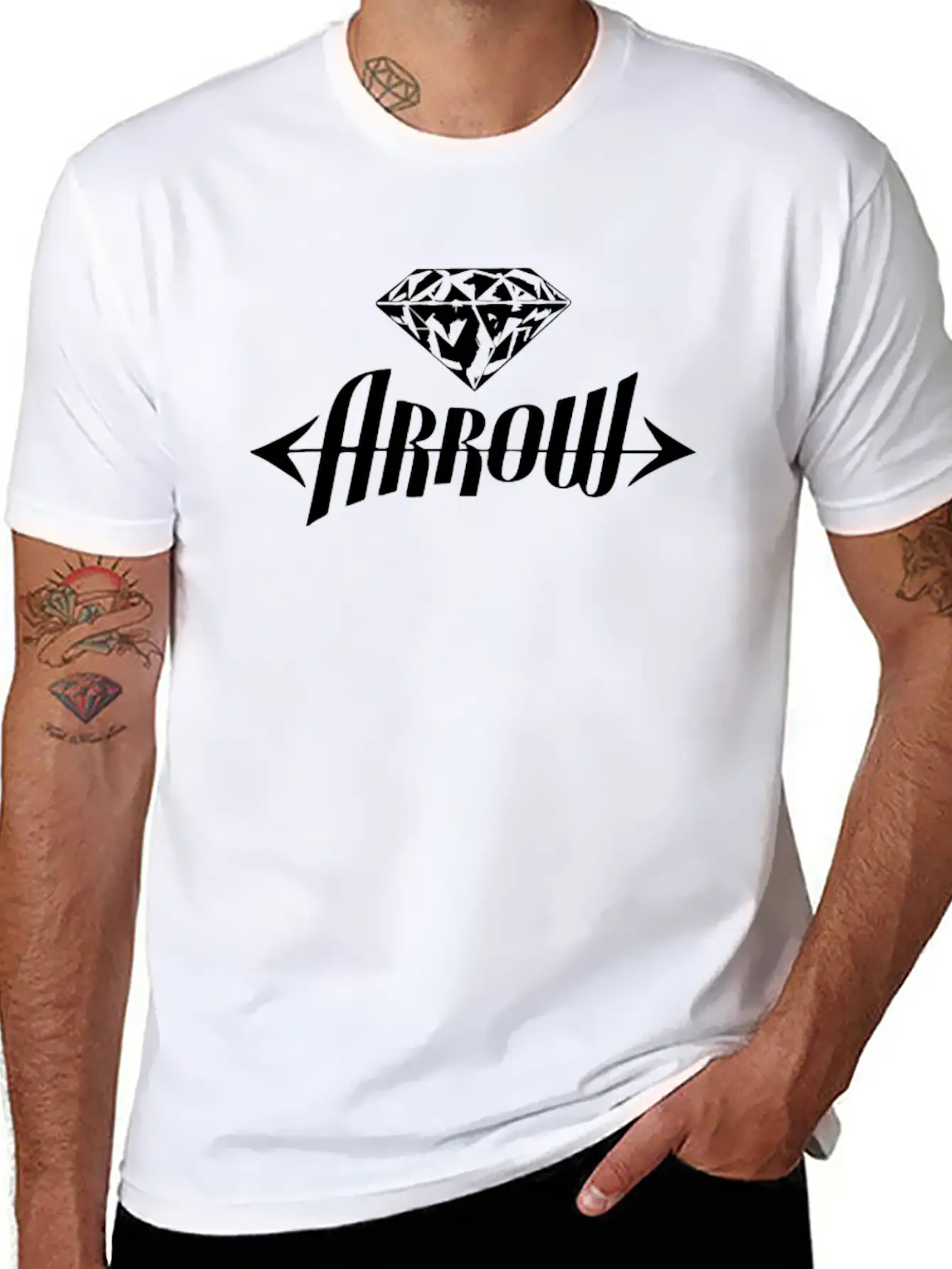 New Design Diamond Arrow Tribe Best Seller Essential Unisex Summer Tee – Soft Cotton Casual Fit