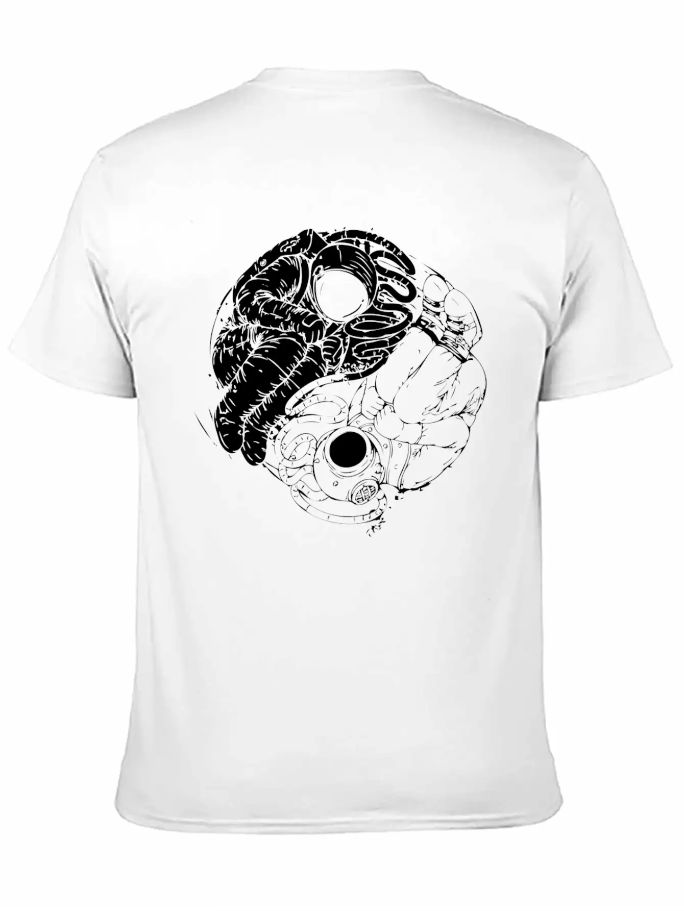 New Design Epic Balance Of Cosmic Deep Force Timeless Short Sleeve Tee – Comfy And Minimalist Design