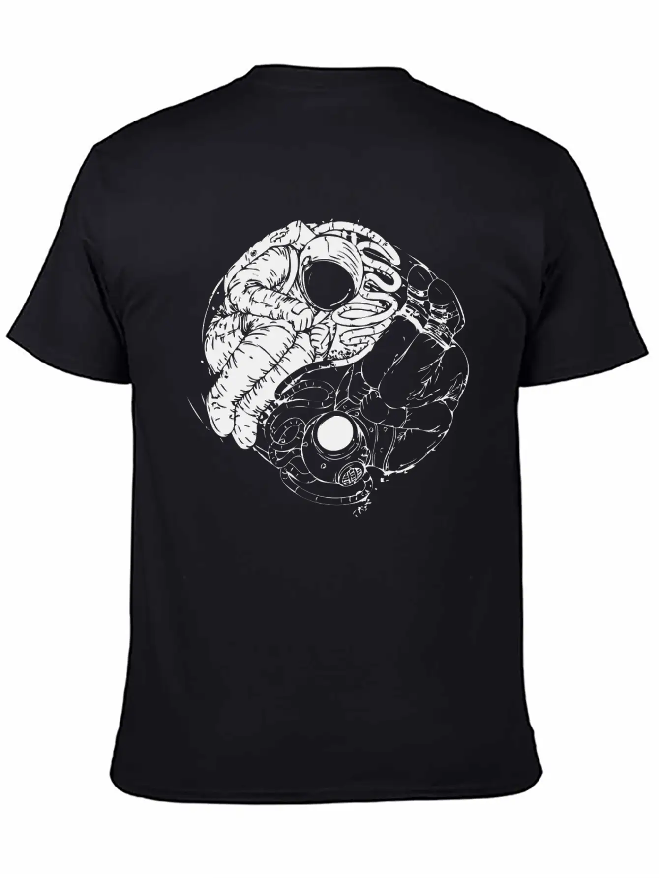 New Design Epic Balance Of Cosmic Deep Force Timeless Short Sleeve Tee – Comfy And Minimalist Design