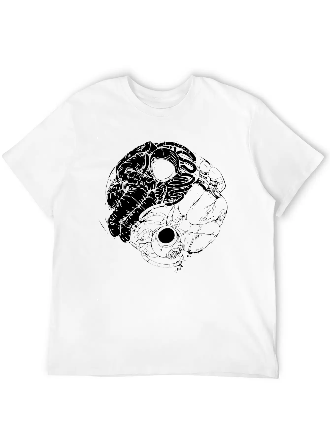 New Design Epic Balance Of Cosmic Deep Force Timeless Short Sleeve Tee – Comfy And Minimalist Design