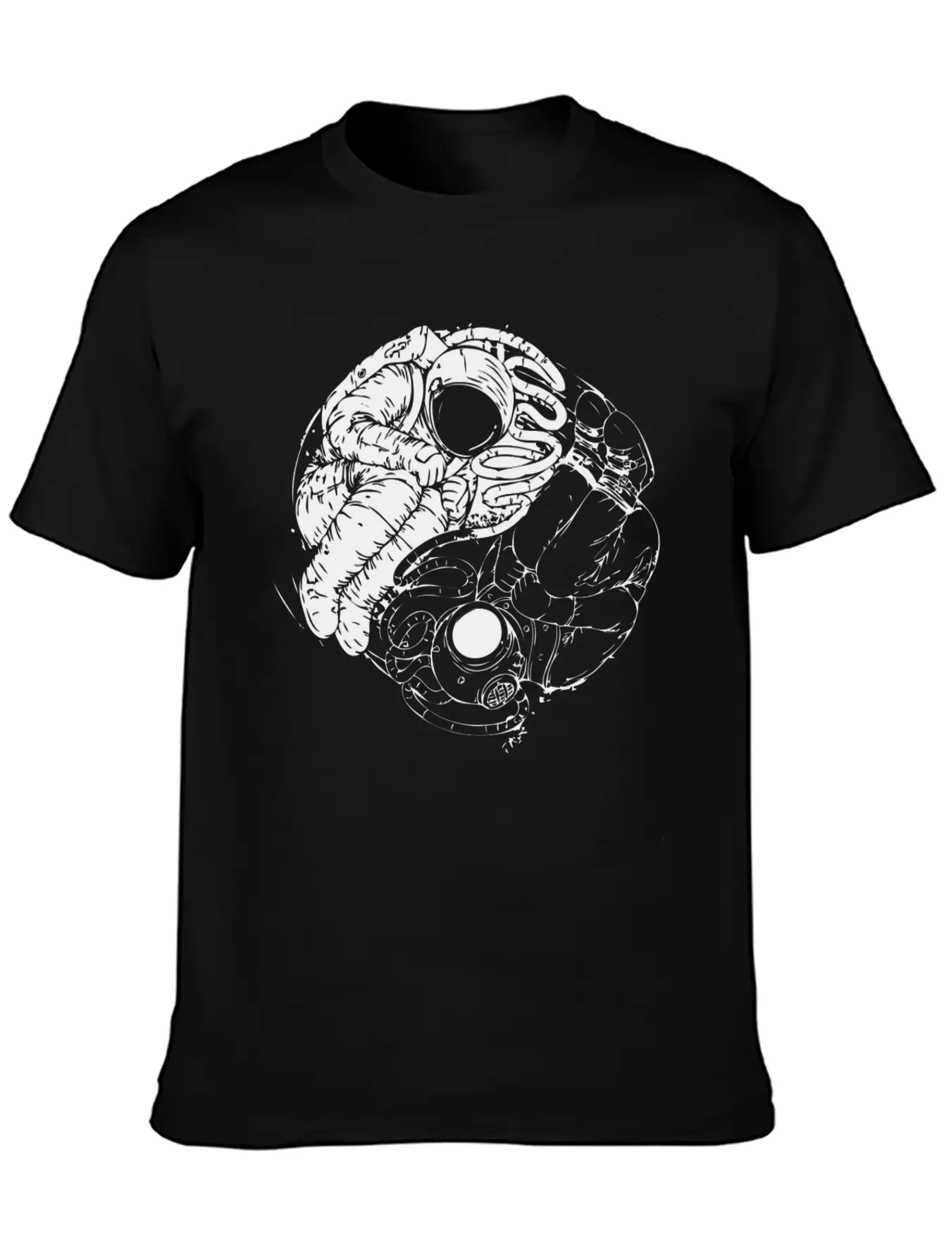 New Design Epic Balance Of Cosmic Deep Force Timeless Short Sleeve Tee – Comfy And Minimalist Design
