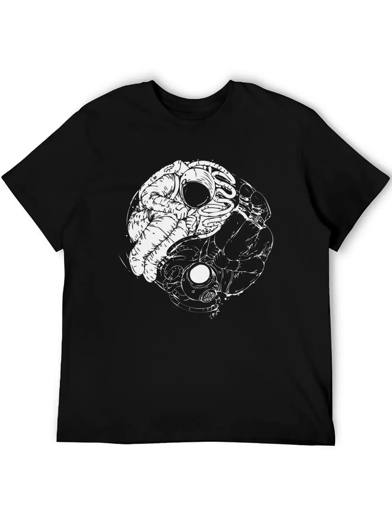 New Design Epic Balance Of Cosmic Deep Force Timeless Short Sleeve Tee – Comfy And Minimalist Design
