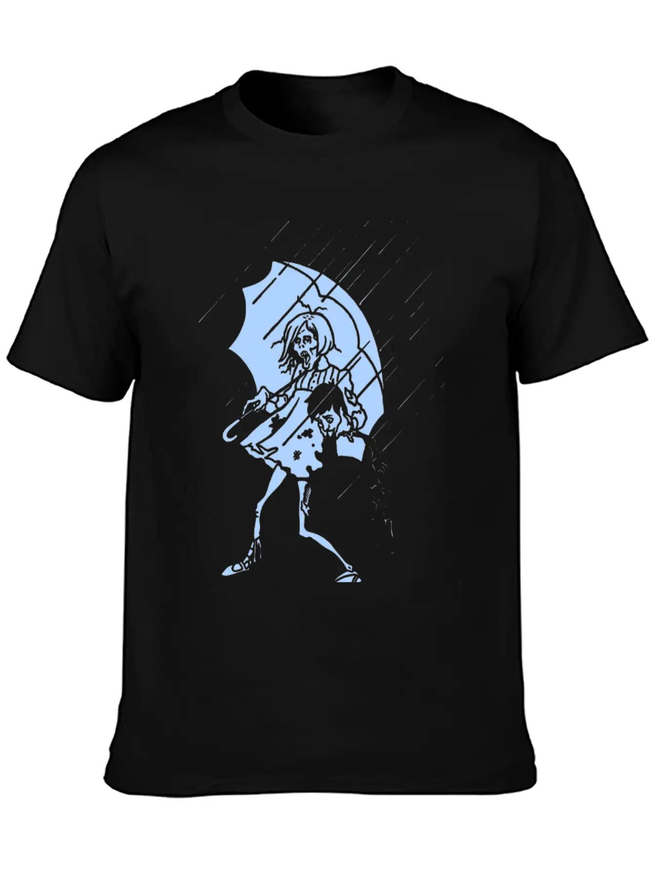 New Design Rotton Zombie Rain Best Seller Unisex Casual T-Shirt – Clean Design For Daily Comfort
