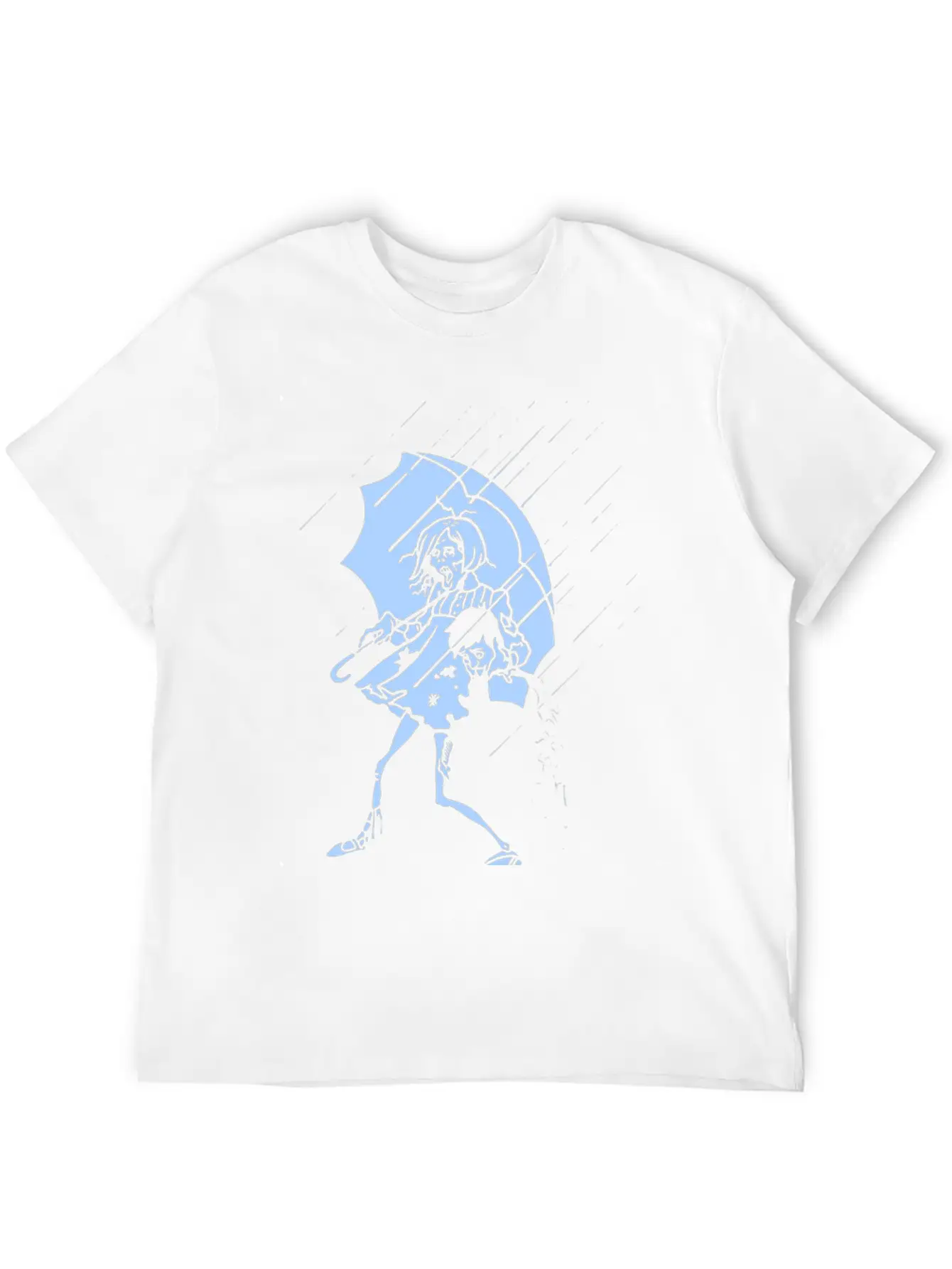 New Design Rotton Zombie Rain Best Seller Unisex Casual T-Shirt – Clean Design For Daily Comfort