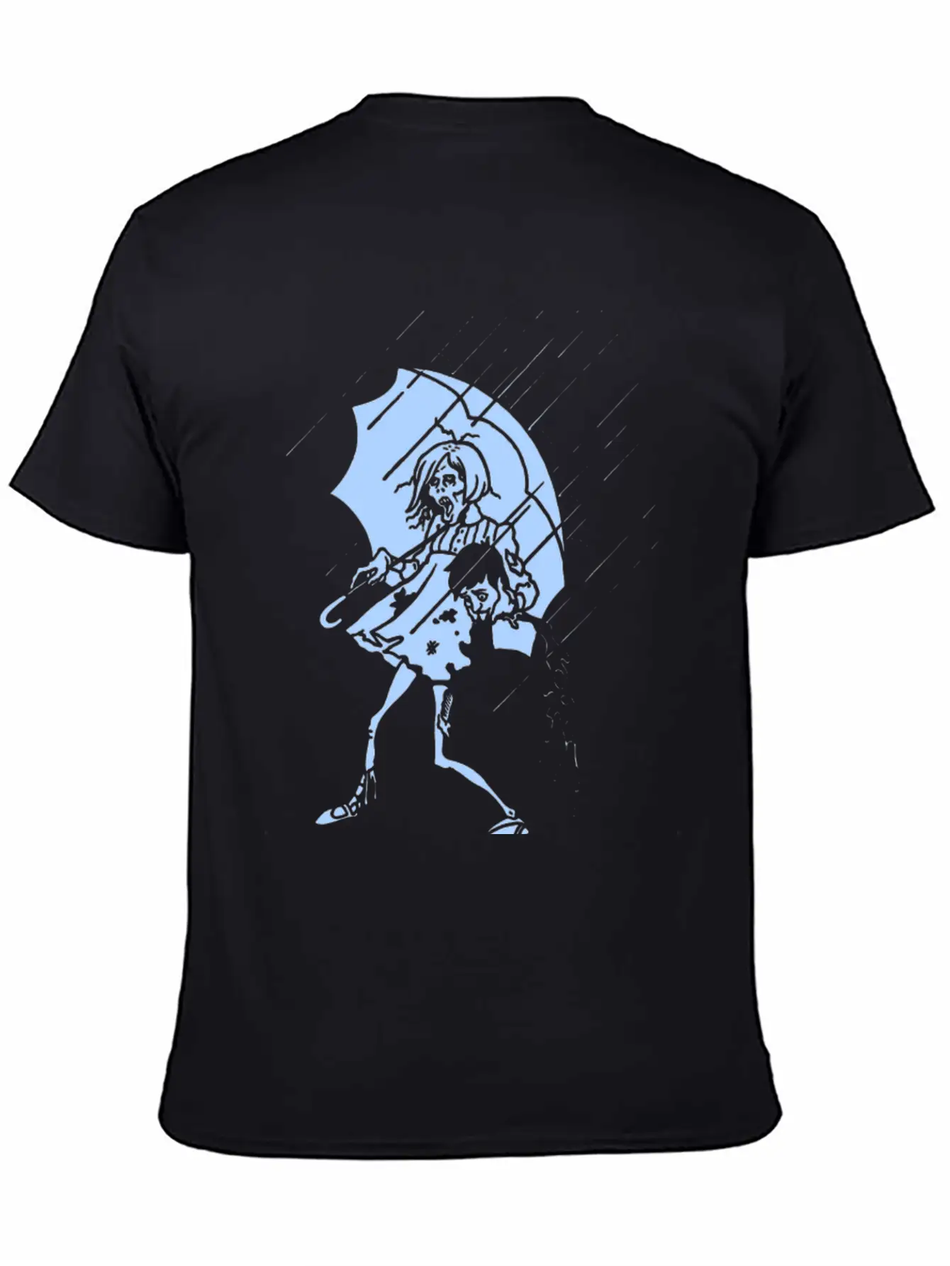 New Design Rotton Zombie Rain Best Seller Unisex Casual T-Shirt – Clean Design For Daily Comfort