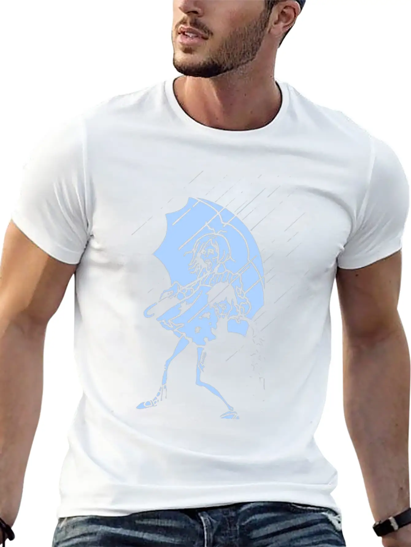New Design Rotton Zombie Rain Best Seller Unisex Casual T-Shirt – Clean Design For Daily Comfort