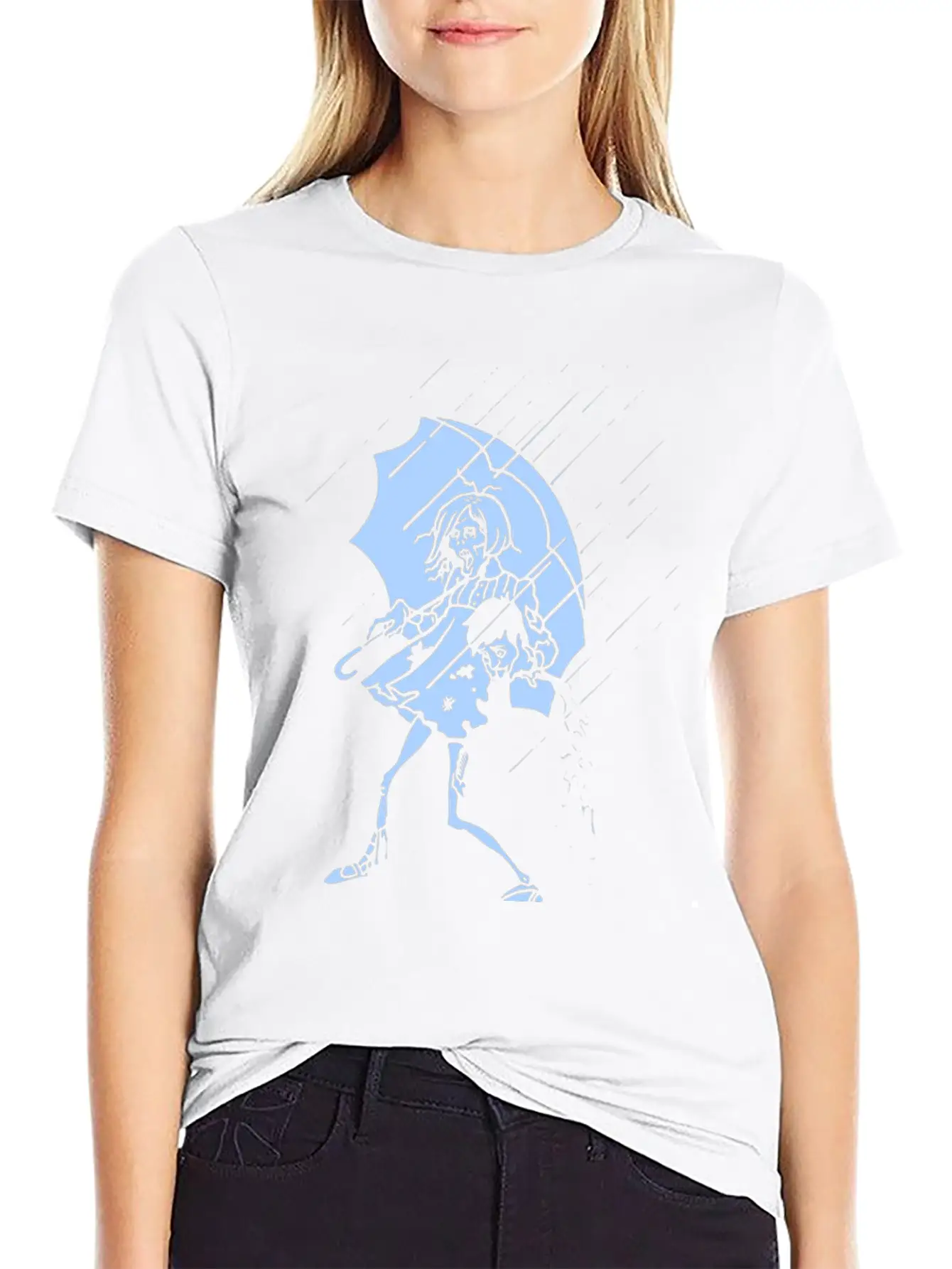 New Design Rotton Zombie Rain Best Seller Unisex Casual T-Shirt – Clean Design For Daily Comfort