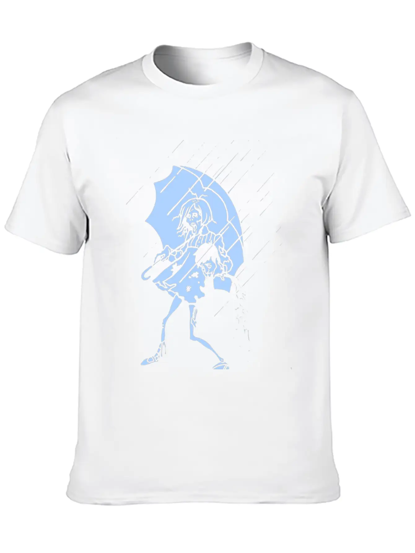 New Design Rotton Zombie Rain Best Seller Unisex Casual T-Shirt – Clean Design For Daily Comfort