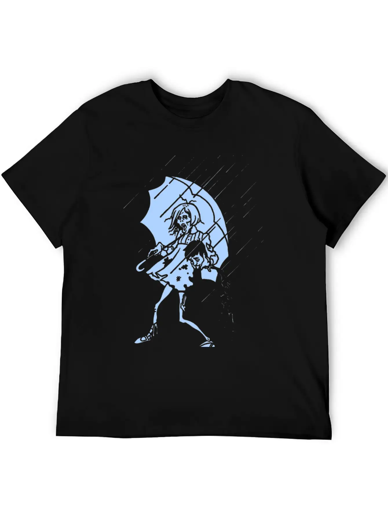 New Design Rotton Zombie Rain Best Seller Unisex Casual T-Shirt – Clean Design For Daily Comfort