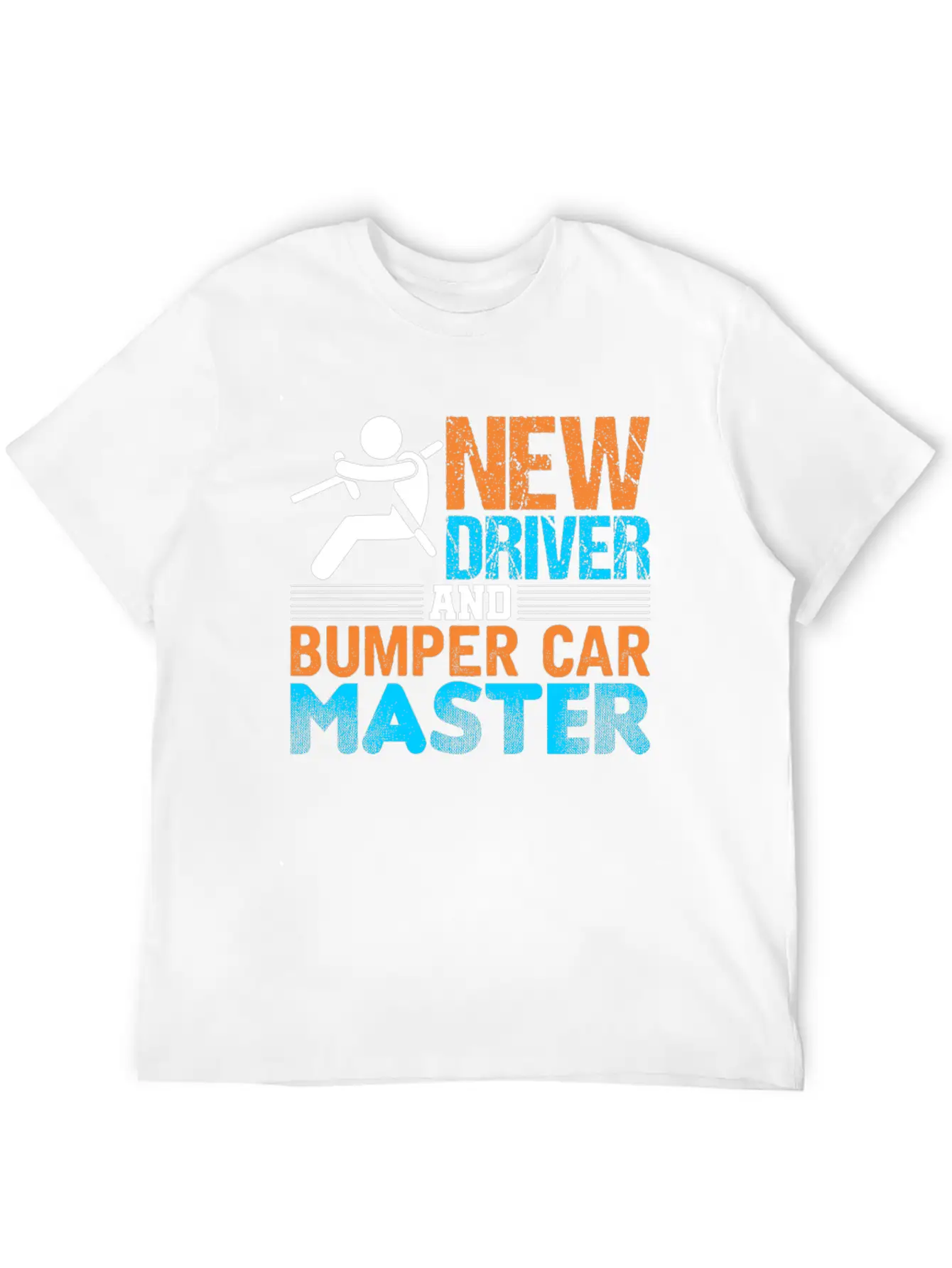 New Driver And Bumper Car Master Unisex Short Sleeve Soft Cotton T-Shirt – Casual Everyday Wear