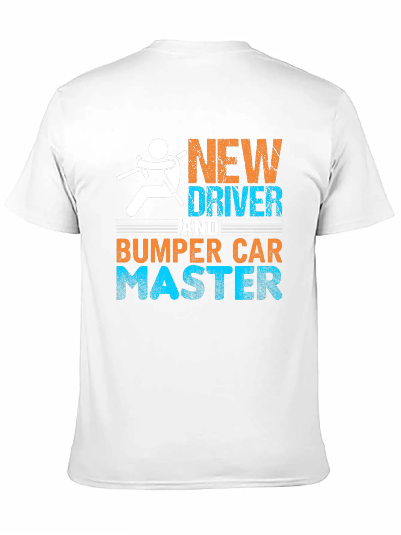 New Driver And Bumper Car Master Unisex Short Sleeve Soft Cotton T-Shirt – Casual Everyday Wear