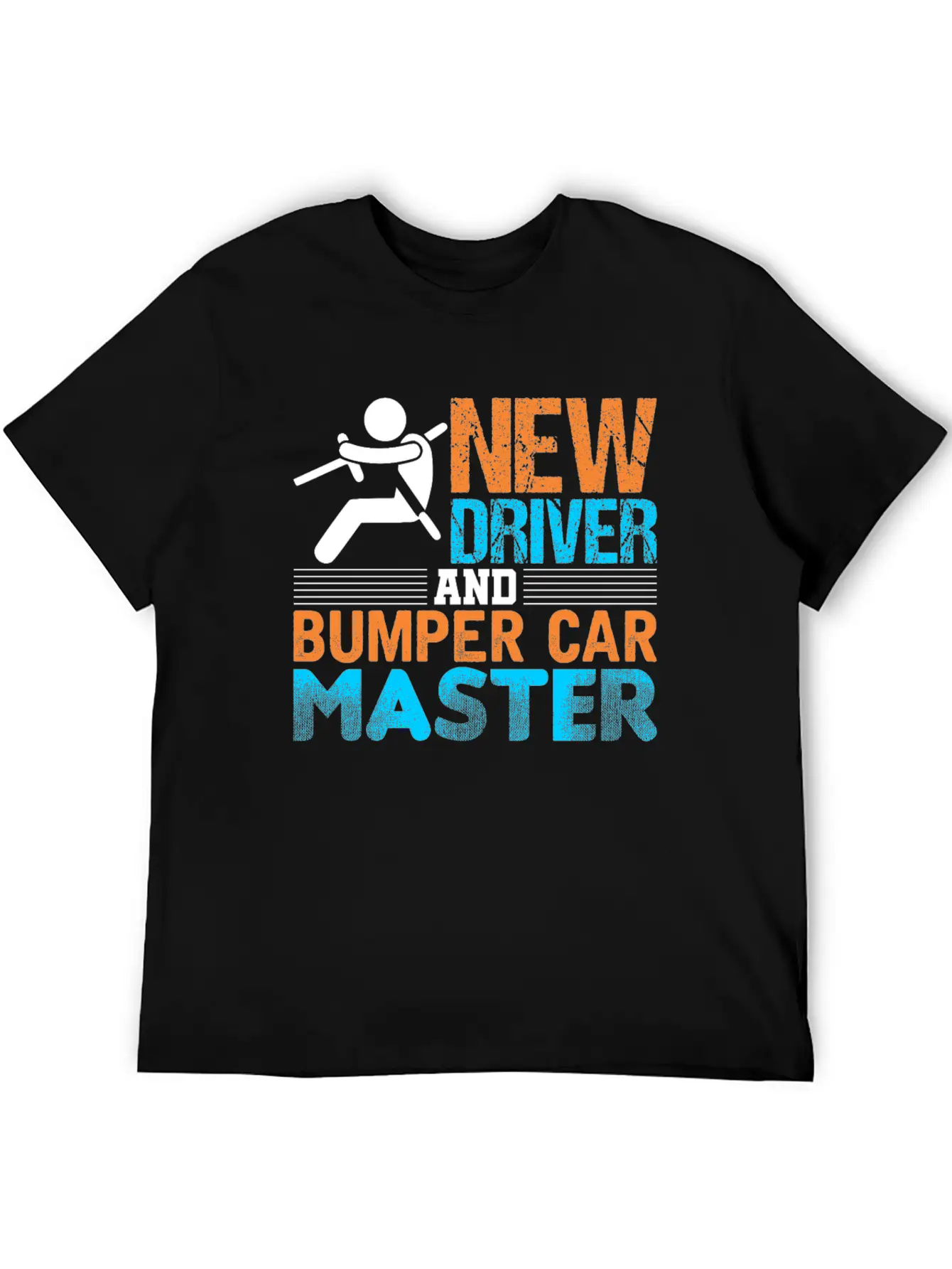 New Driver And Bumper Car Master Unisex Short Sleeve Soft Cotton T-Shirt – Casual Everyday Wear