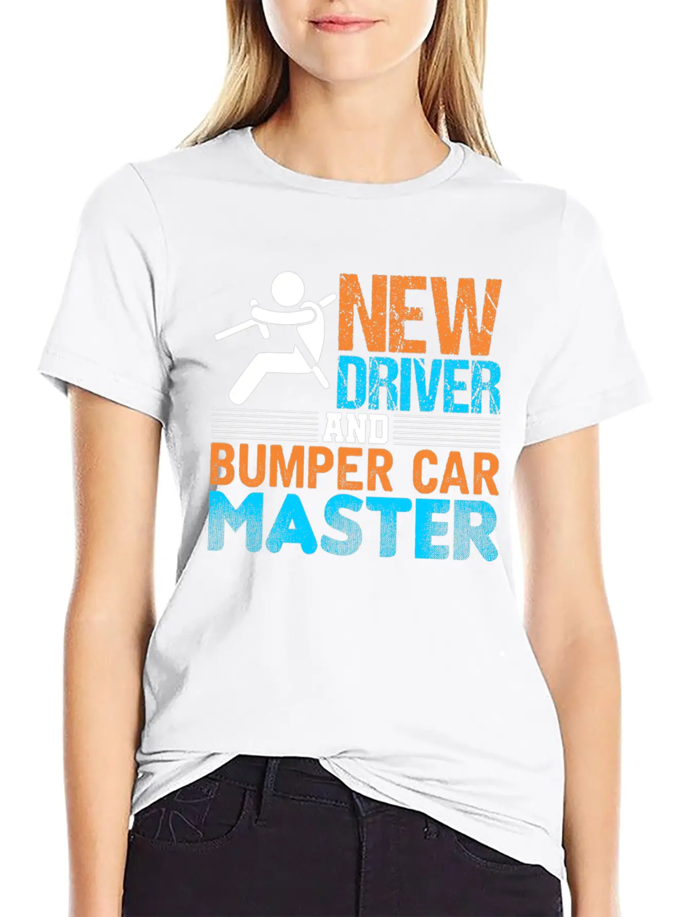 New Driver And Bumper Car Master Unisex Short Sleeve Soft Cotton T-Shirt – Casual Everyday Wear