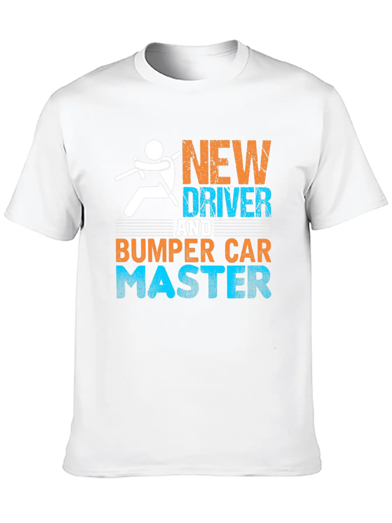 New Driver And Bumper Car Master Unisex Short Sleeve Soft Cotton T-Shirt – Casual Everyday Wear