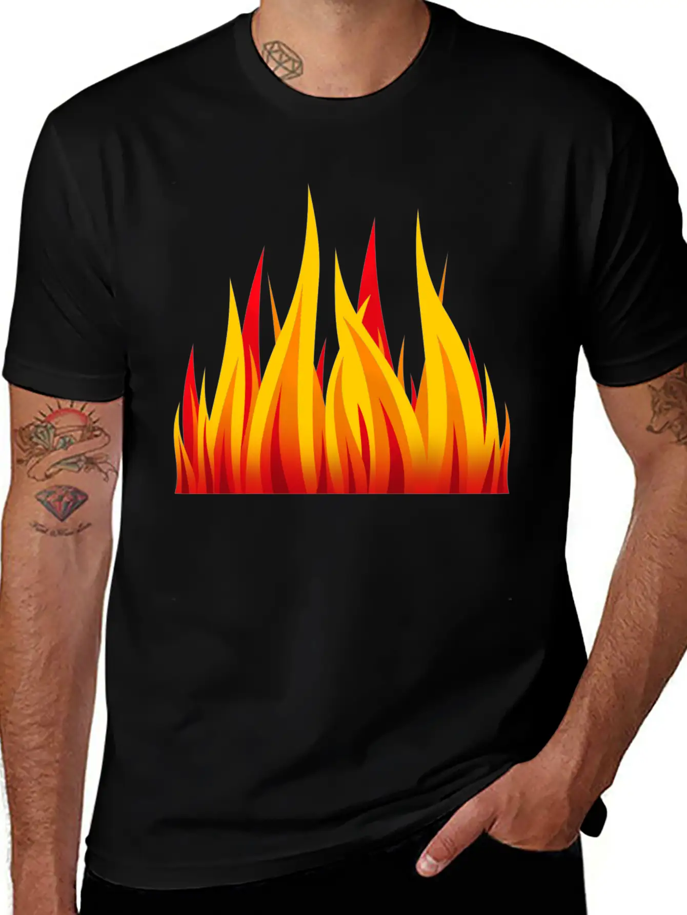 New Fire Power Comfortable Minimalist Graphic Tee – Summer Style Essential