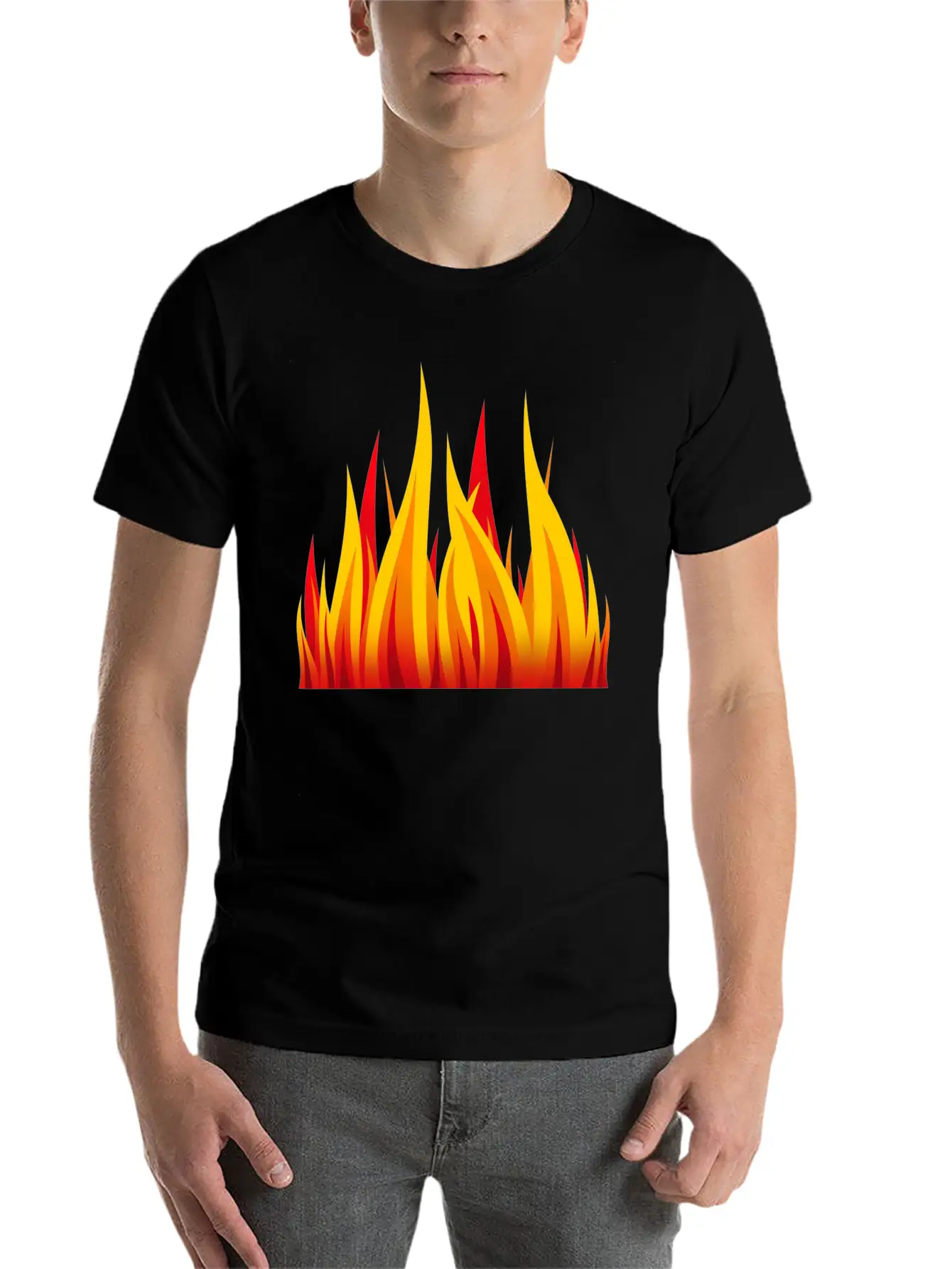 New Fire Power Comfortable Minimalist Graphic Tee – Summer Style Essential