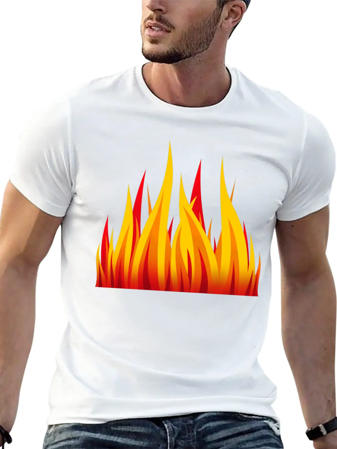 New Fire Power Comfortable Minimalist Graphic Tee – Summer Style Essential