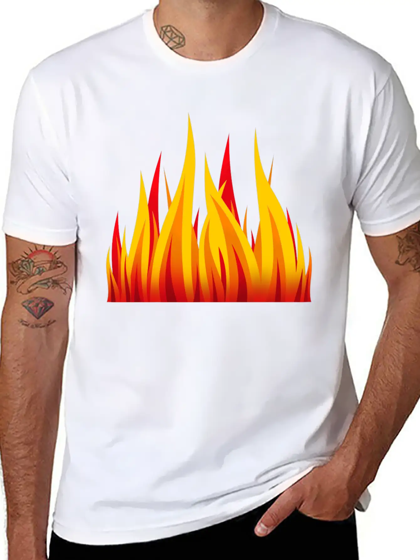 New Fire Power Comfortable Minimalist Graphic Tee – Summer Style Essential