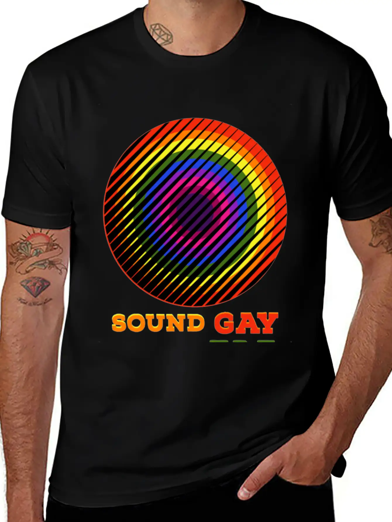 New Gay Sound Unisex Short Sleeve Soft Cotton T-Shirt – Casual Everyday Wear