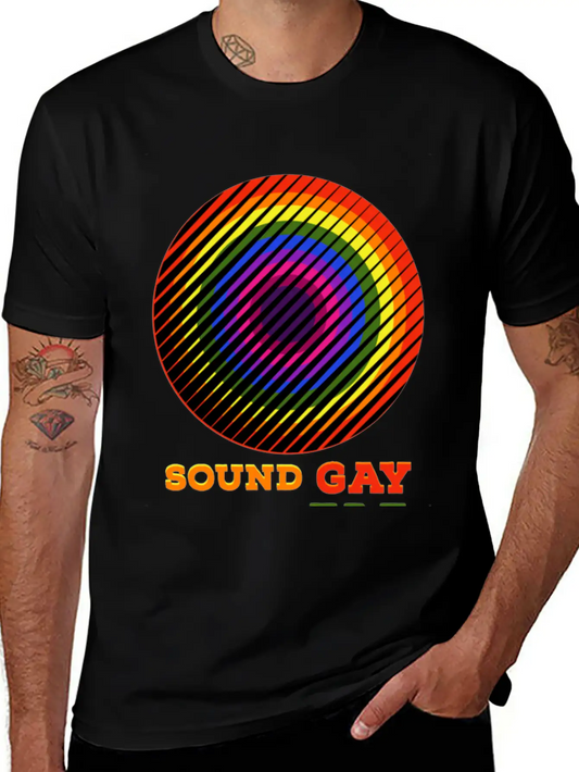 New Gay Sound Unisex Short Sleeve Soft Cotton T-Shirt – Casual Everyday Wear