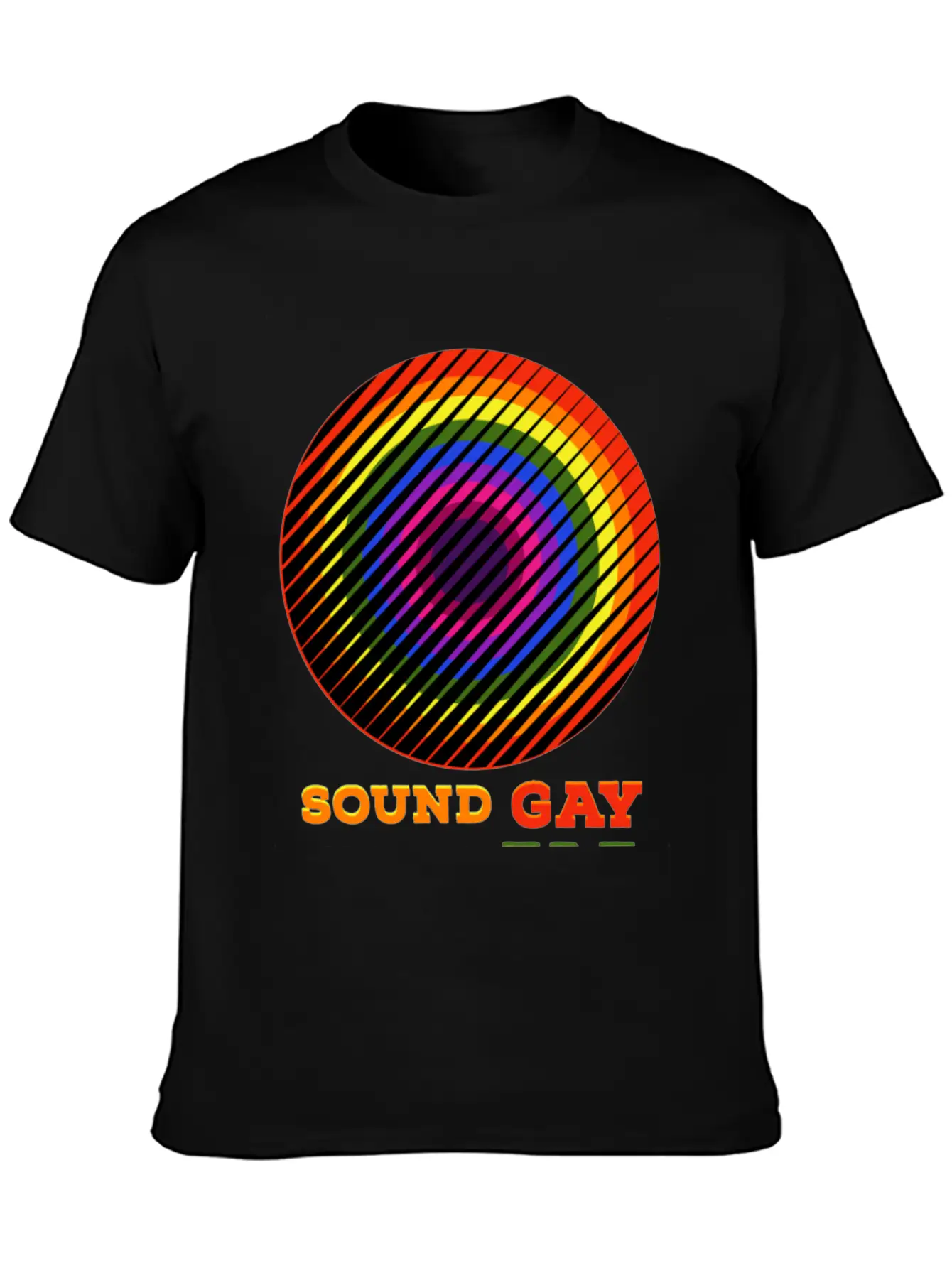 New Gay Sound Unisex Short Sleeve Soft Cotton T-Shirt – Casual Everyday Wear