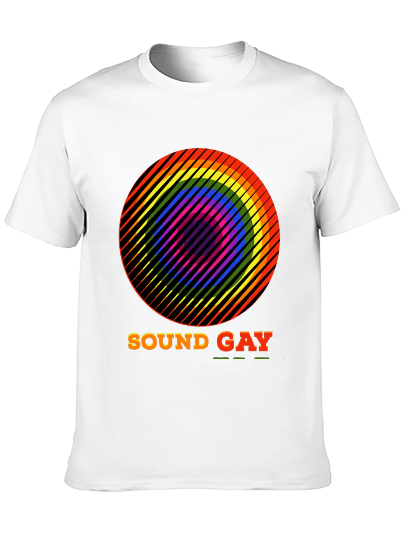 New Gay Sound Unisex Short Sleeve Soft Cotton T-Shirt – Casual Everyday Wear