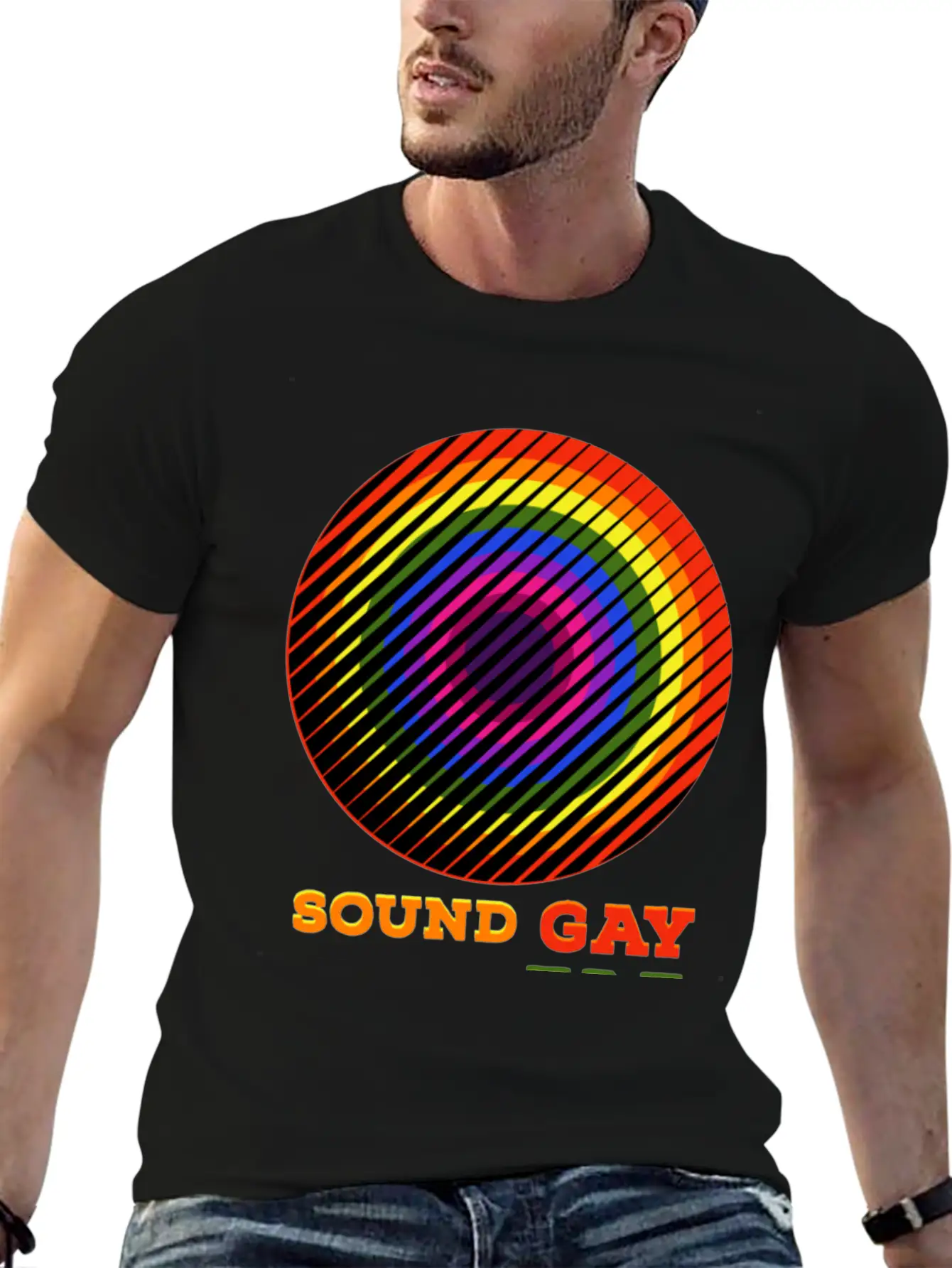New Gay Sound Unisex Short Sleeve Soft Cotton T-Shirt – Casual Everyday Wear