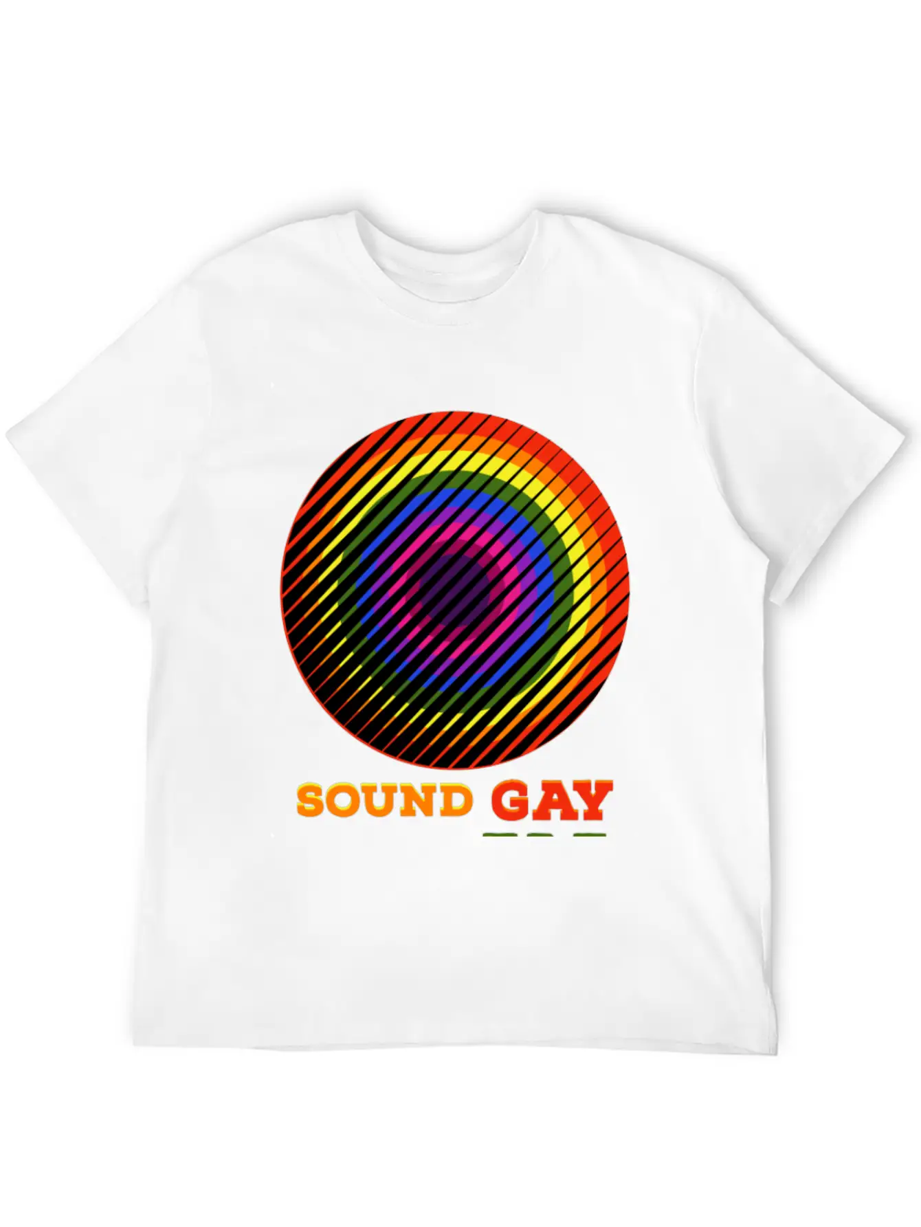 New Gay Sound Unisex Short Sleeve Soft Cotton T-Shirt – Casual Everyday Wear