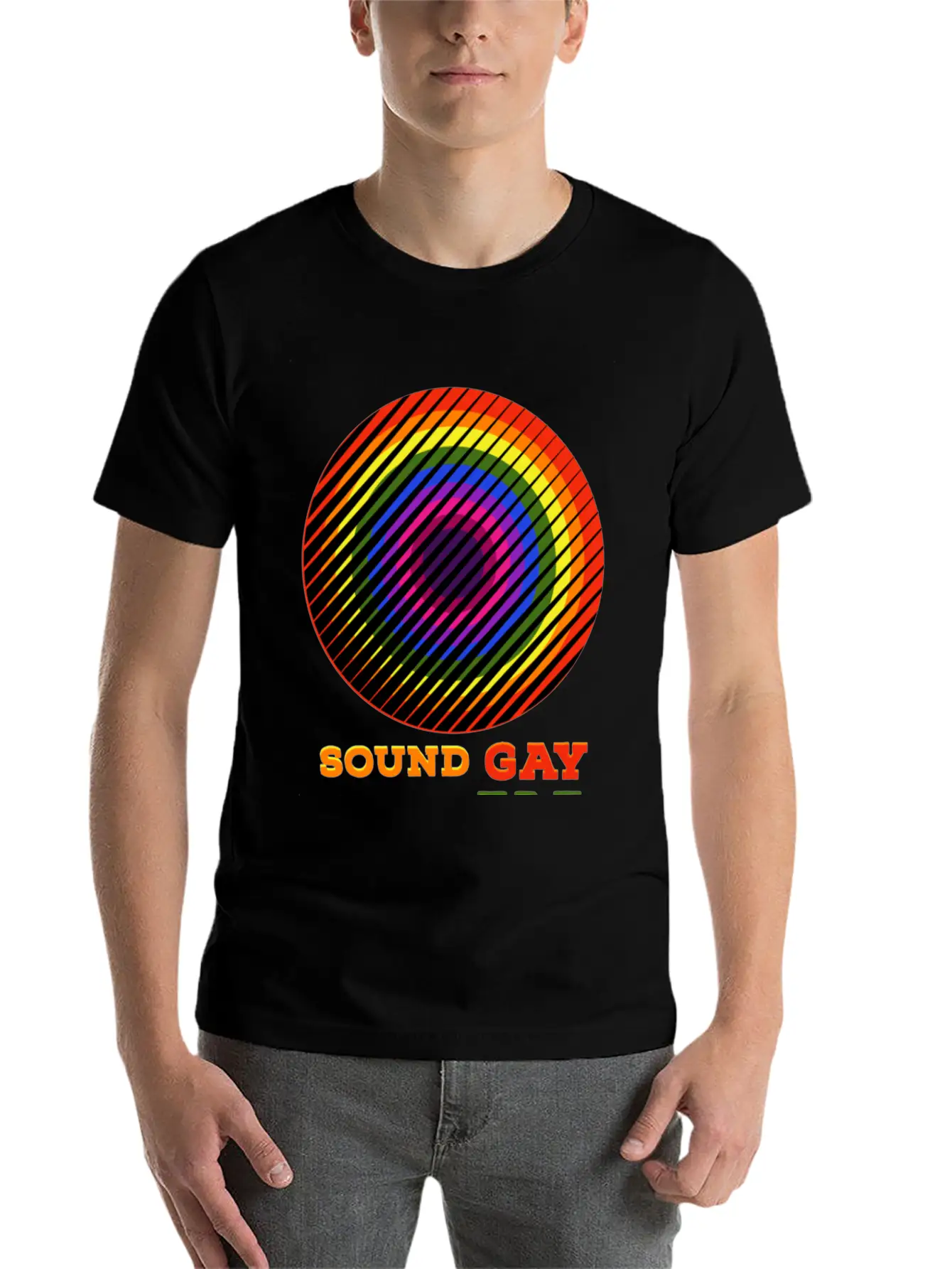 New Gay Sound Unisex Short Sleeve Soft Cotton T-Shirt – Casual Everyday Wear