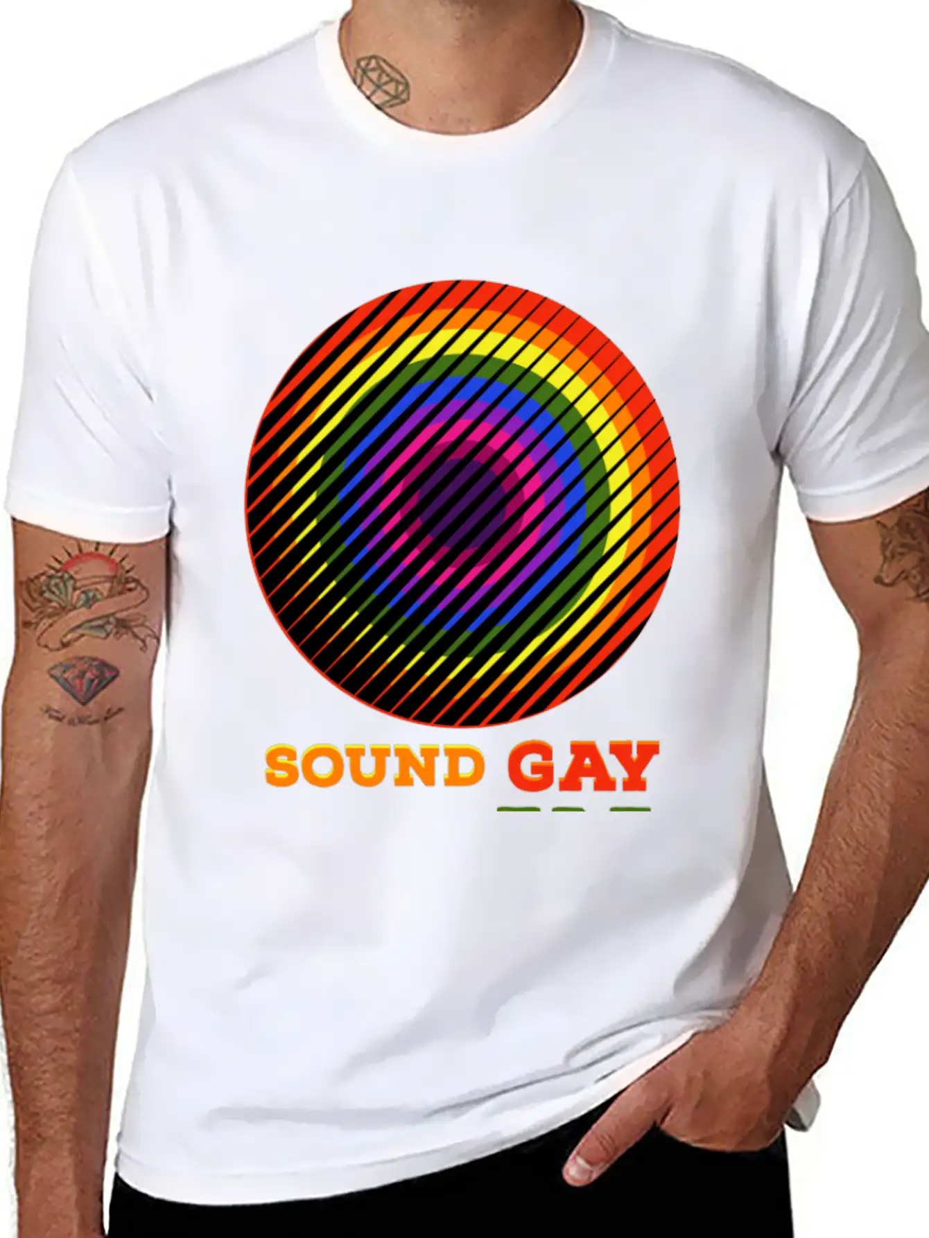 New Gay Sound Unisex Short Sleeve Soft Cotton T-Shirt – Casual Everyday Wear