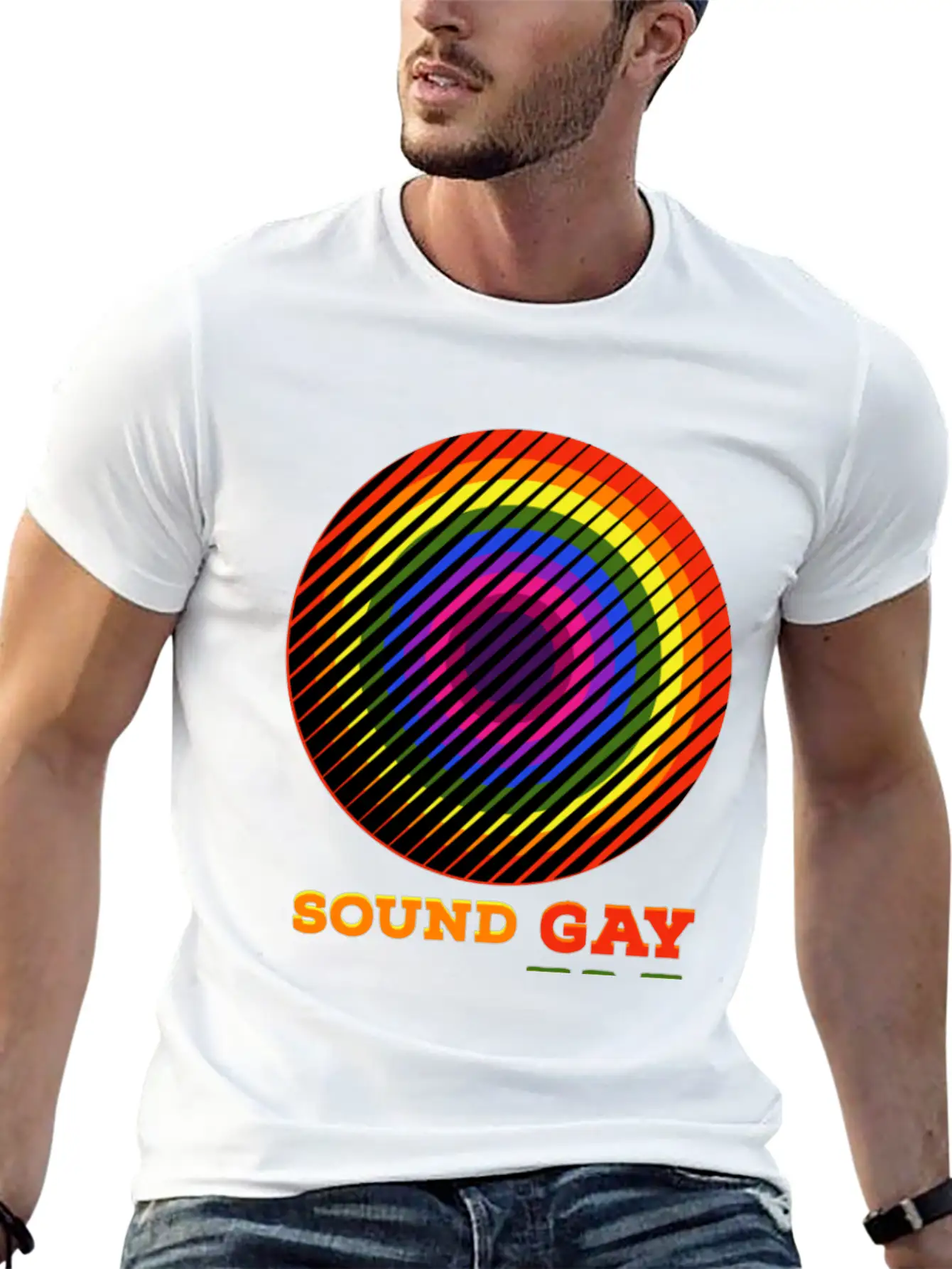 New Gay Sound Unisex Short Sleeve Soft Cotton T-Shirt – Casual Everyday Wear