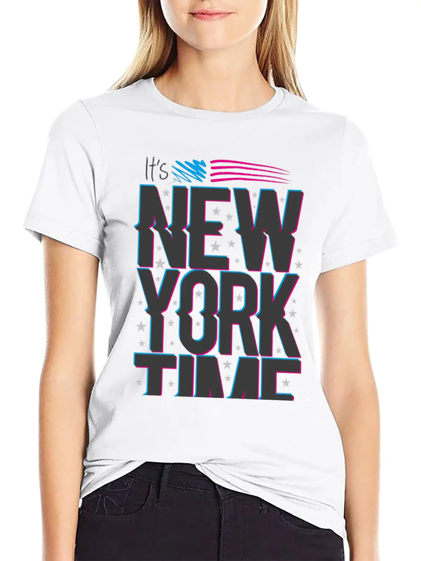 New York Lettering Timeless Short Sleeve Tee – Comfy And Minimalist Design