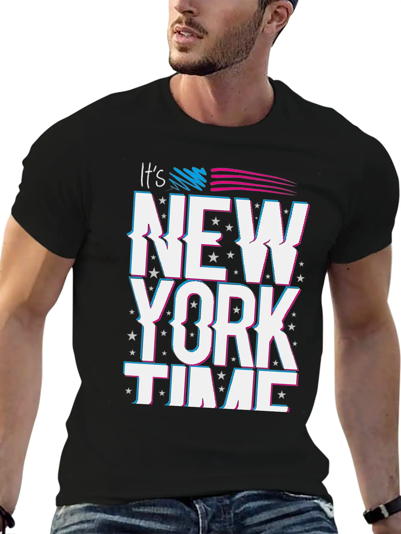 New York Lettering Timeless Short Sleeve Tee – Comfy And Minimalist Design