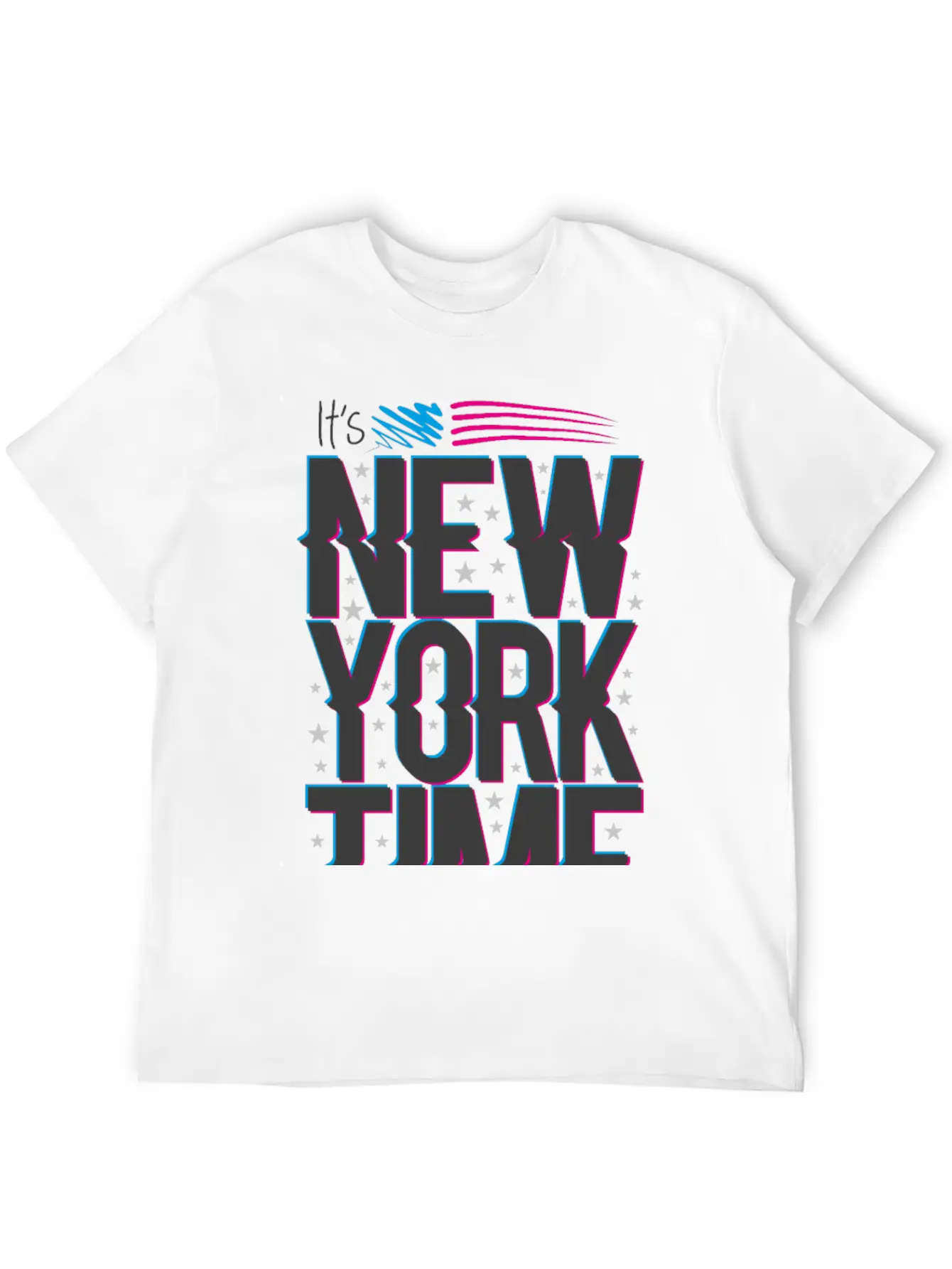 New York Lettering Timeless Short Sleeve Tee – Comfy And Minimalist Design