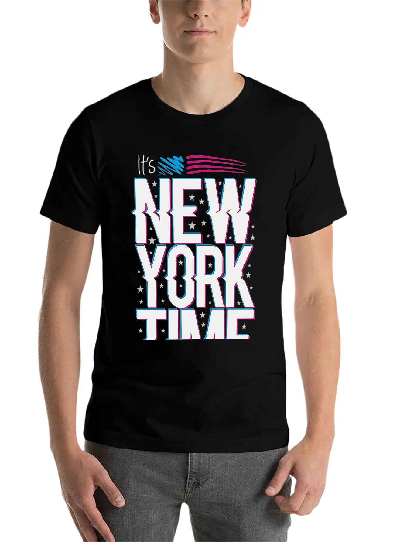 New York Lettering Timeless Short Sleeve Tee – Comfy And Minimalist Design