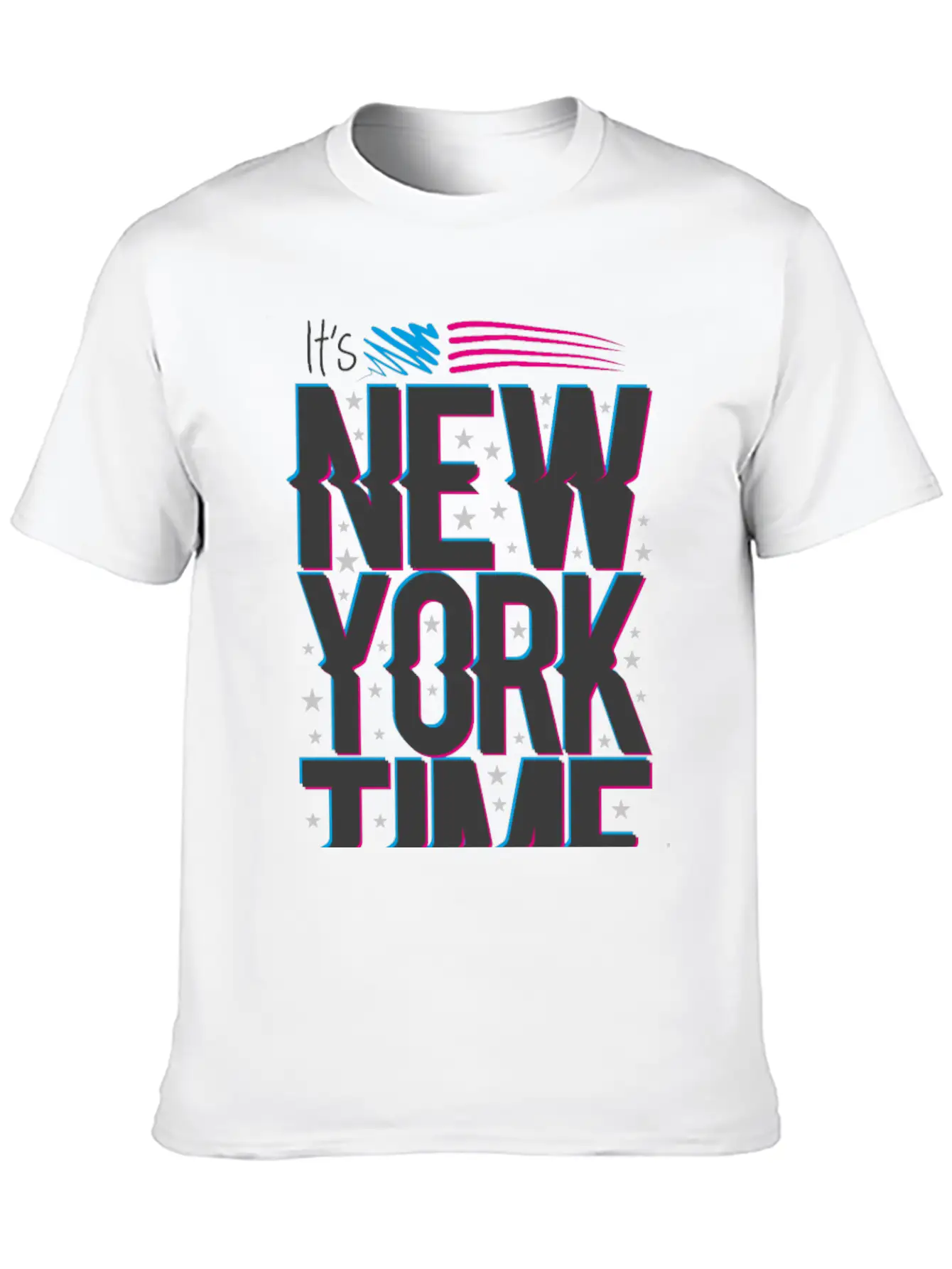 New York Lettering Timeless Short Sleeve Tee – Comfy And Minimalist Design