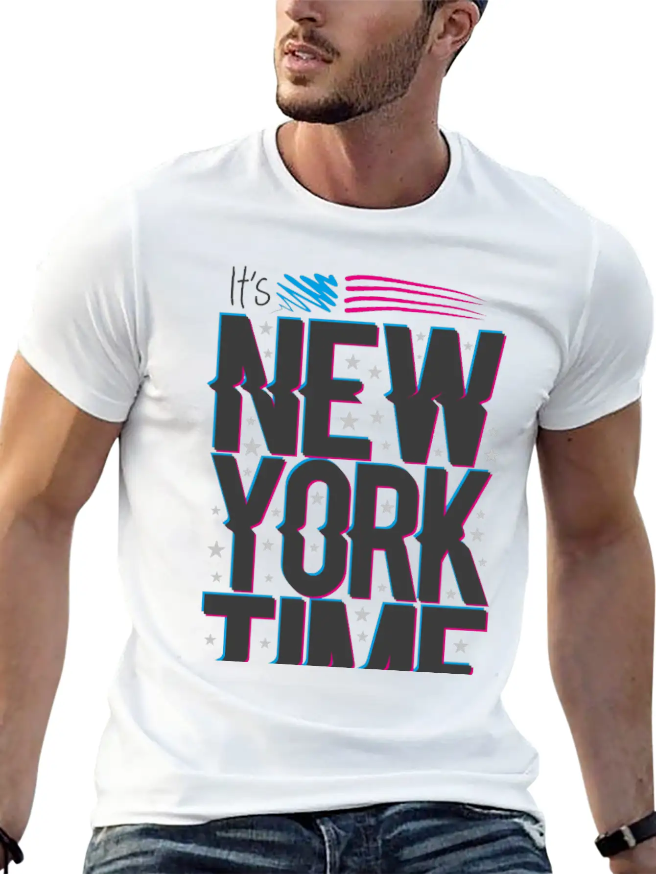 New York Lettering Timeless Short Sleeve Tee – Comfy And Minimalist Design