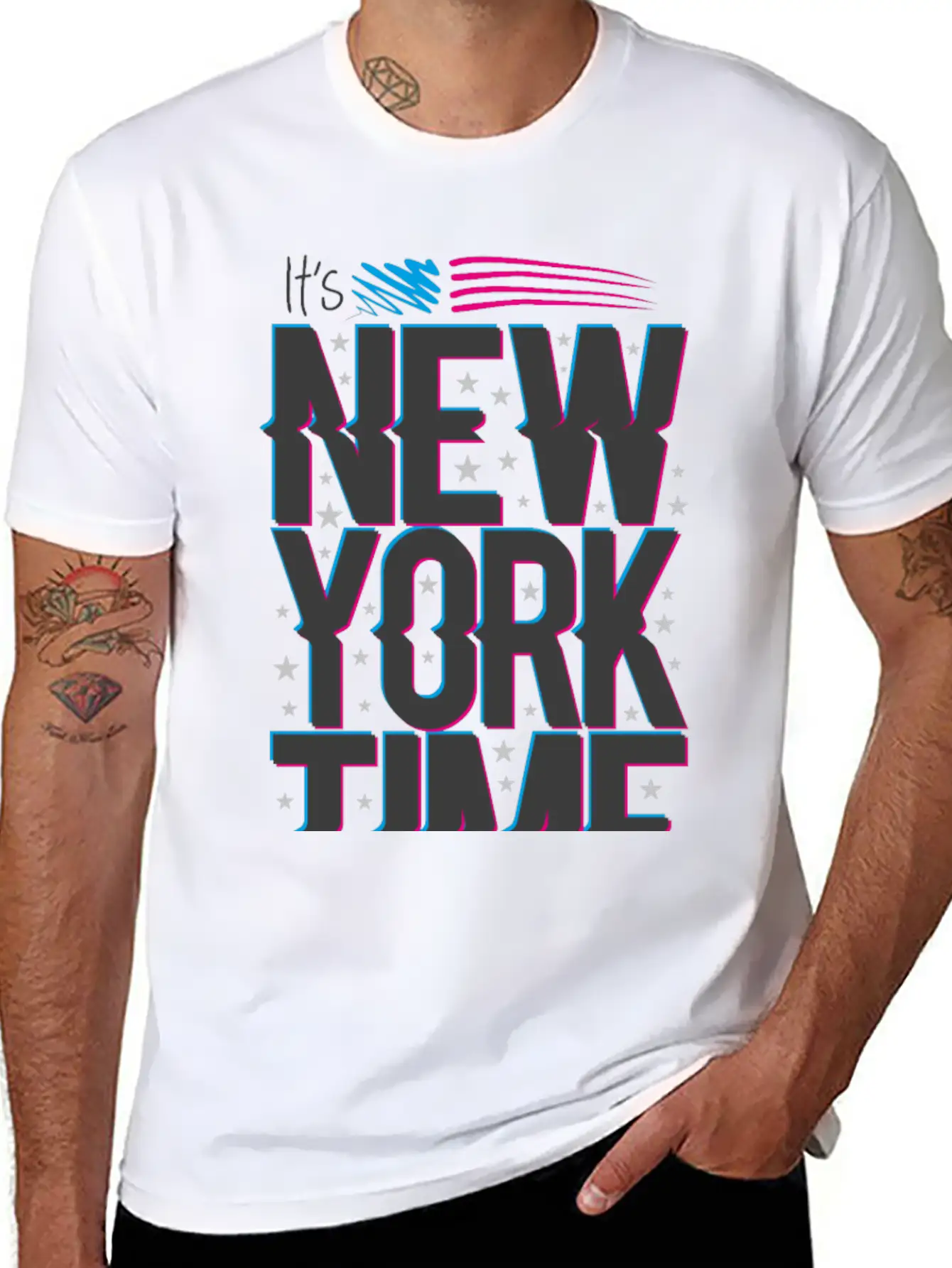 New York Lettering Timeless Short Sleeve Tee – Comfy And Minimalist Design