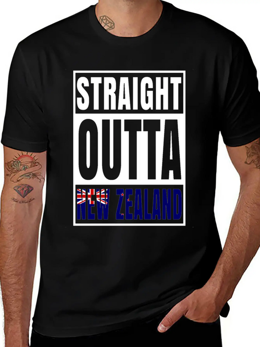 New Zealand Kiwi Flag Stylish Everyday T-Shirt – Unisex Basic Cotton Tee
