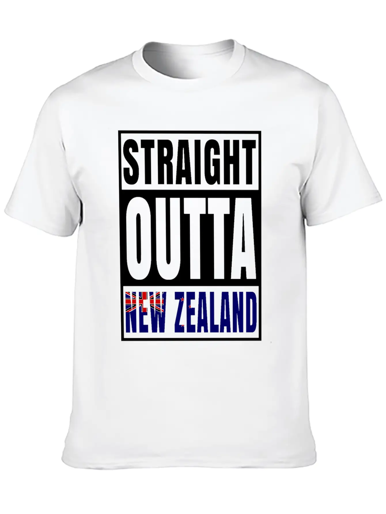New Zealand Kiwi Flag Stylish Everyday T-Shirt – Unisex Basic Cotton Tee