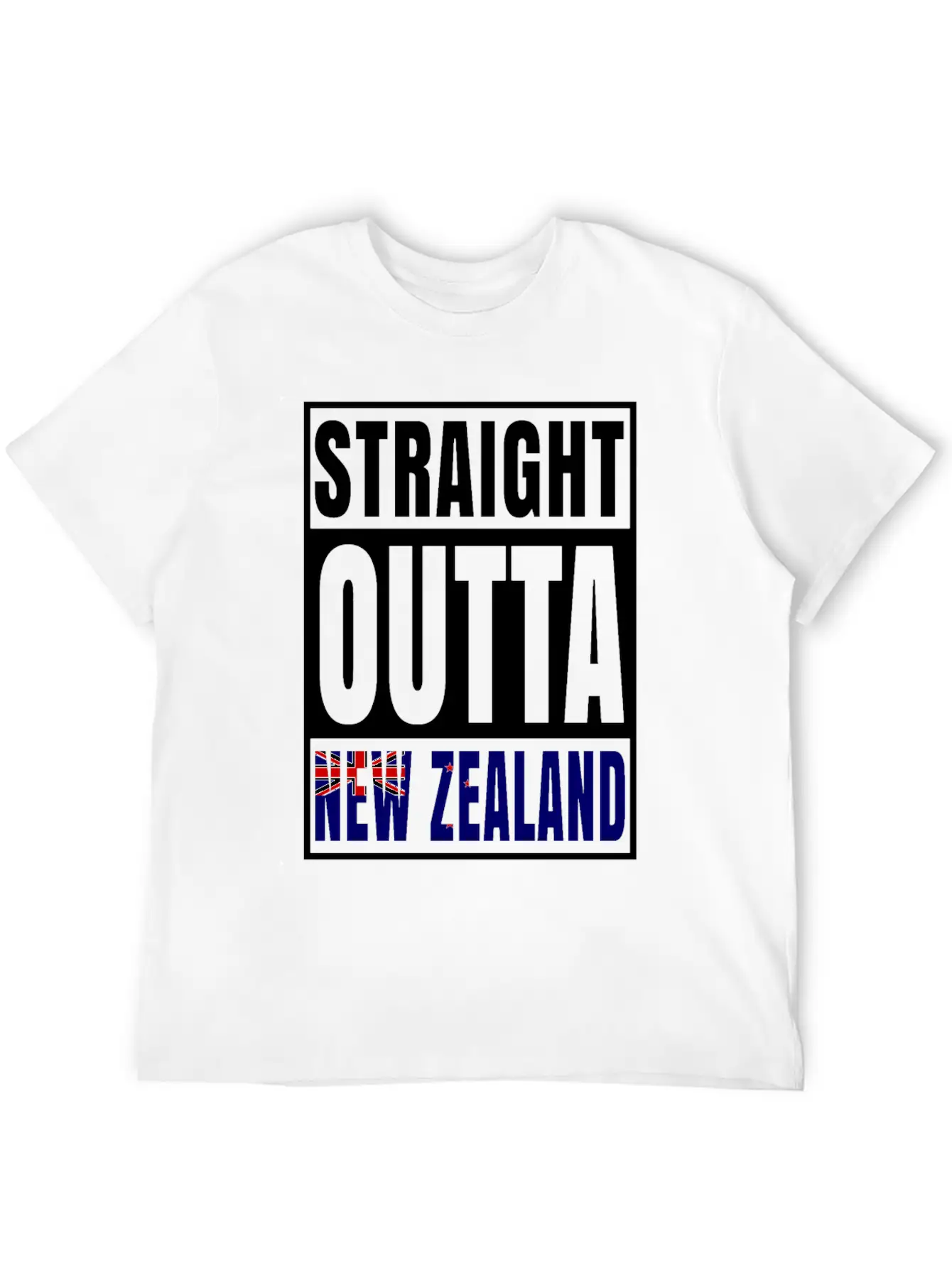 New Zealand Kiwi Flag Stylish Everyday T-Shirt – Unisex Basic Cotton Tee