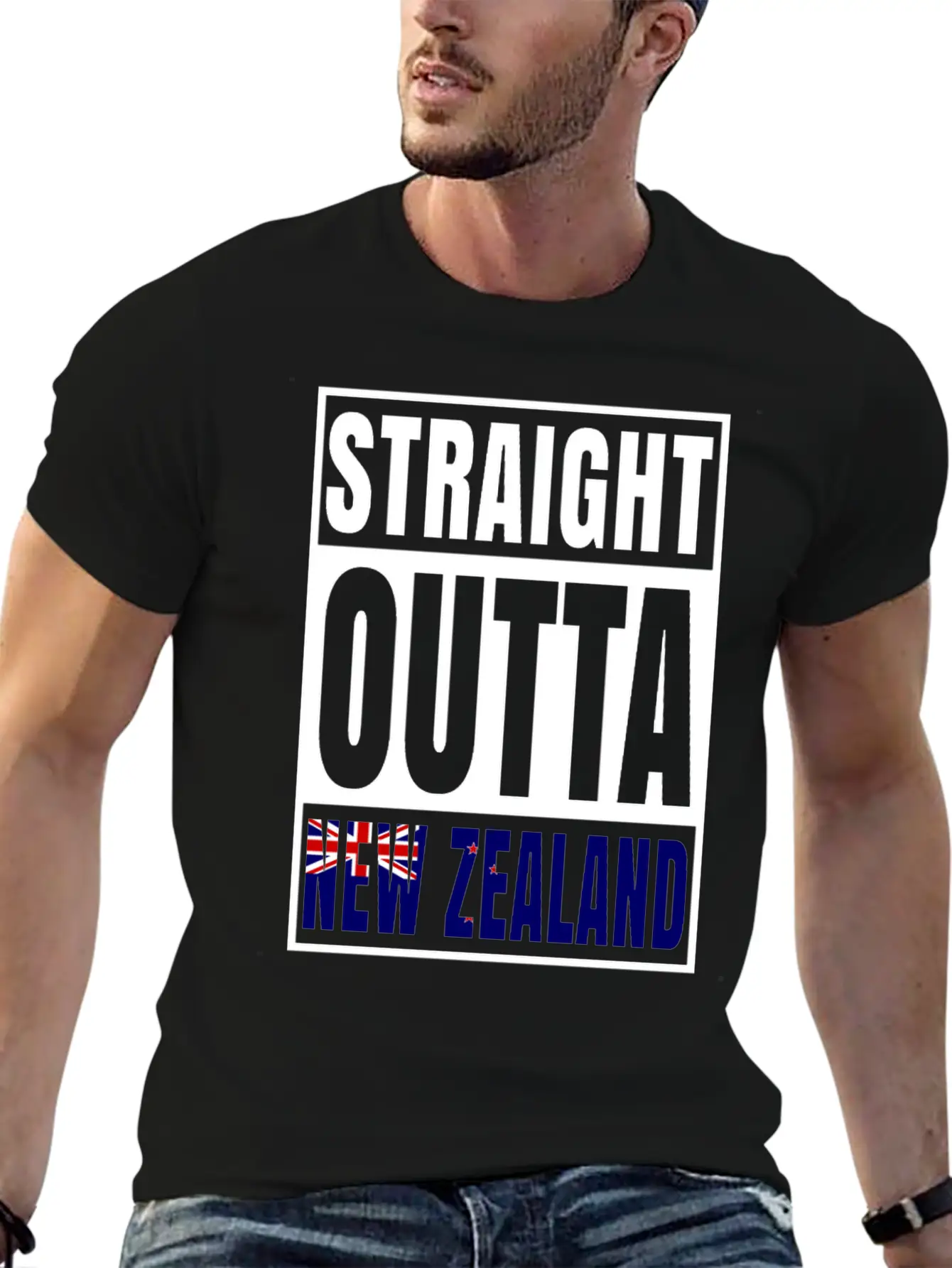 New Zealand Kiwi Flag Stylish Everyday T-Shirt – Unisex Basic Cotton Tee