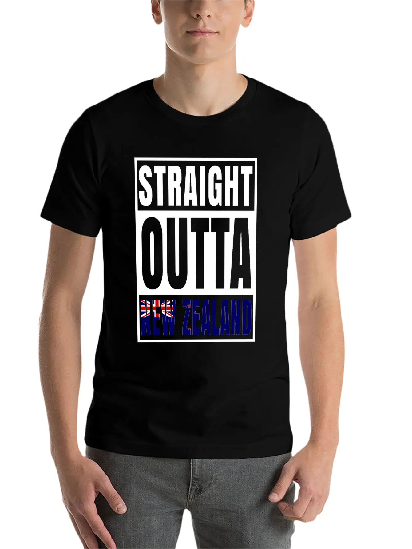 New Zealand Kiwi Flag Stylish Everyday T-Shirt – Unisex Basic Cotton Tee
