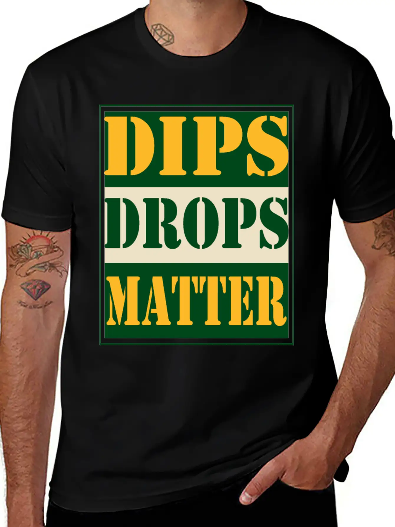 NFT Buy The Dip Dips Drops Matter Comfortable Minimalist Graphic Tee – Summer Style Essential