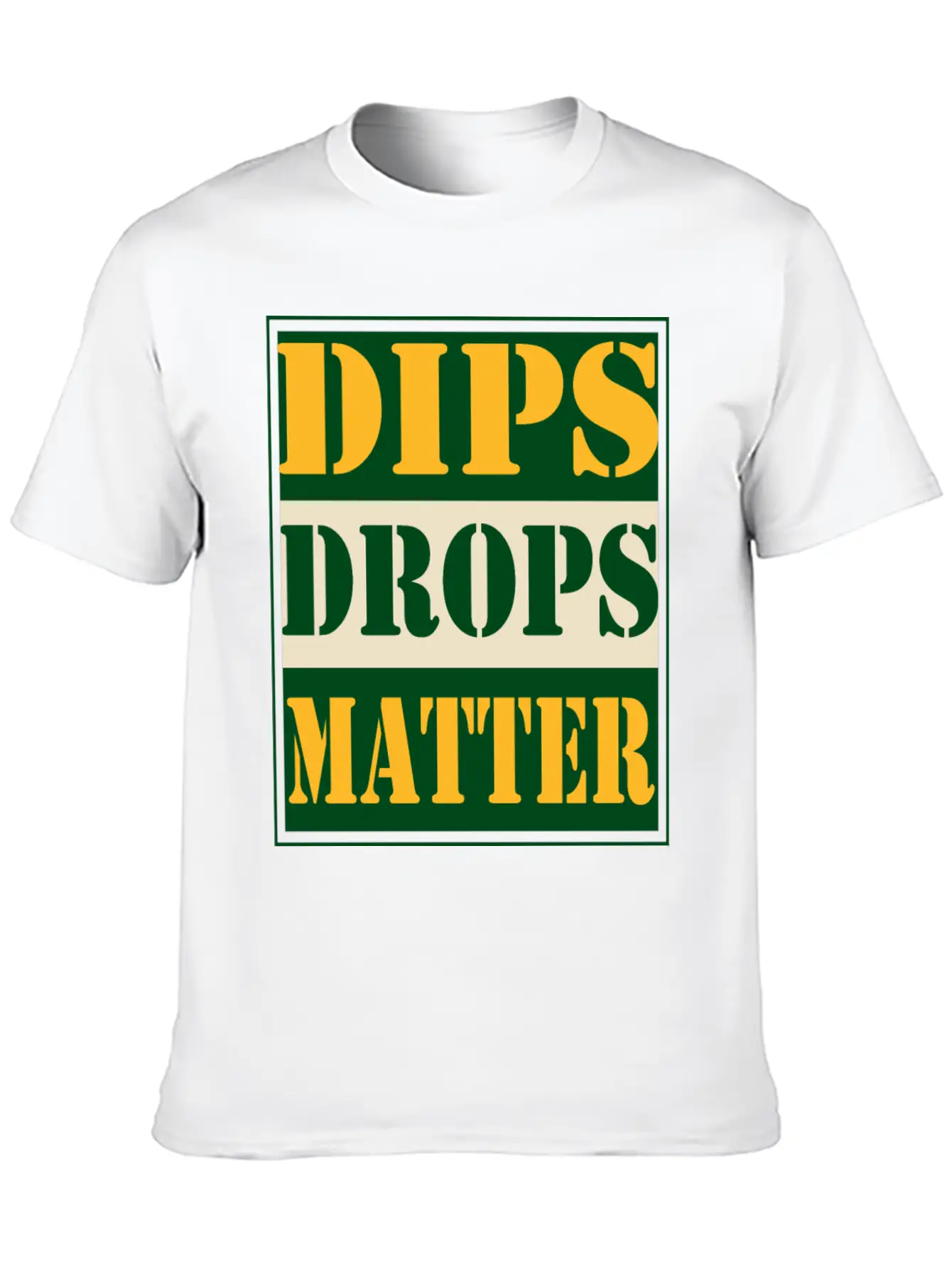 NFT Buy The Dip Dips Drops Matter Comfortable Minimalist Graphic Tee – Summer Style Essential