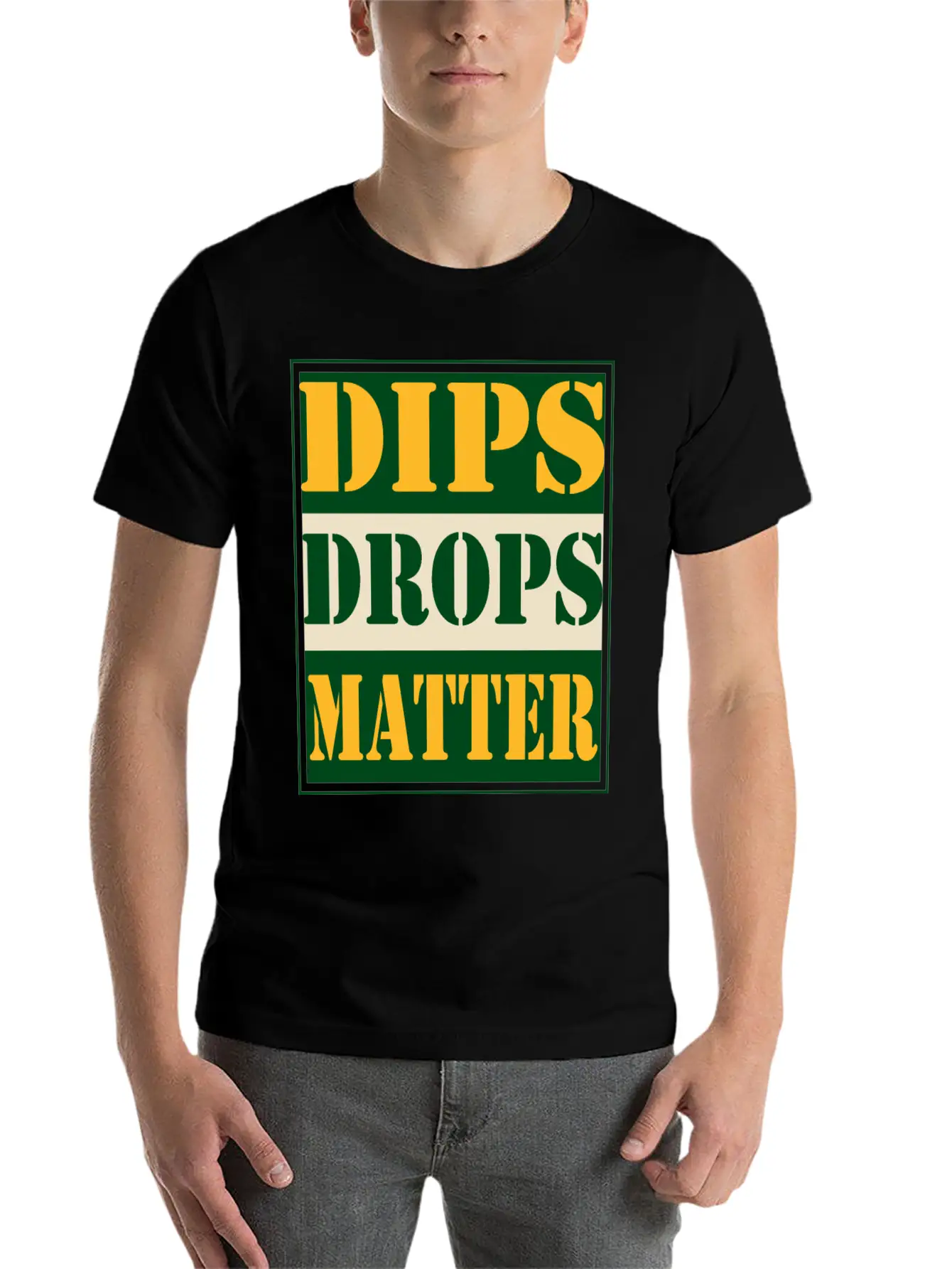 NFT Buy The Dip Dips Drops Matter Comfortable Minimalist Graphic Tee – Summer Style Essential