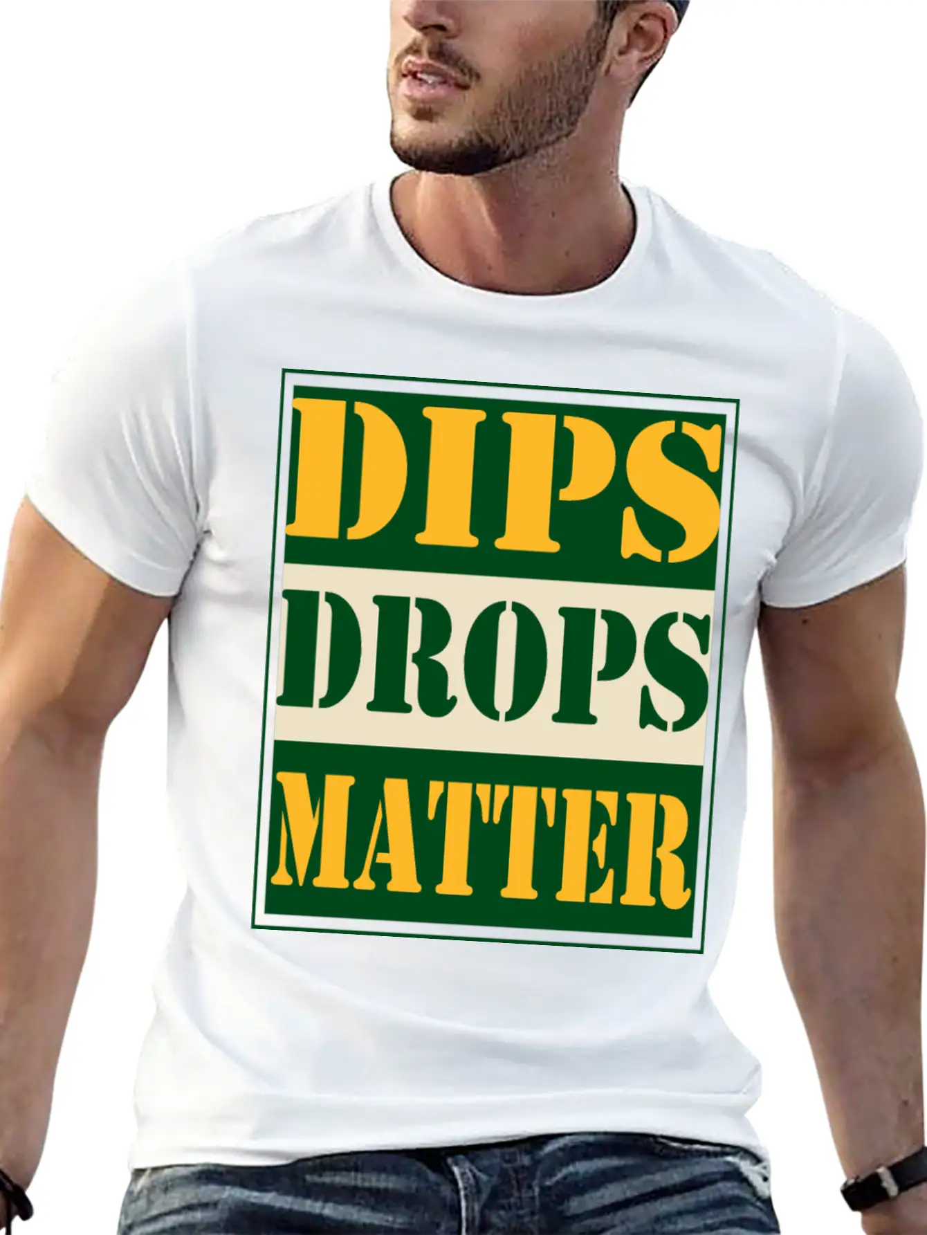 NFT Buy The Dip Dips Drops Matter Comfortable Minimalist Graphic Tee – Summer Style Essential