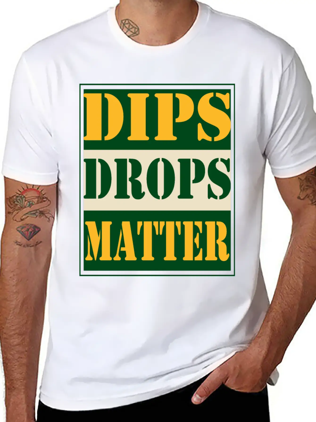 NFT Buy The Dip Dips Drops Matter Comfortable Minimalist Graphic Tee – Summer Style Essential