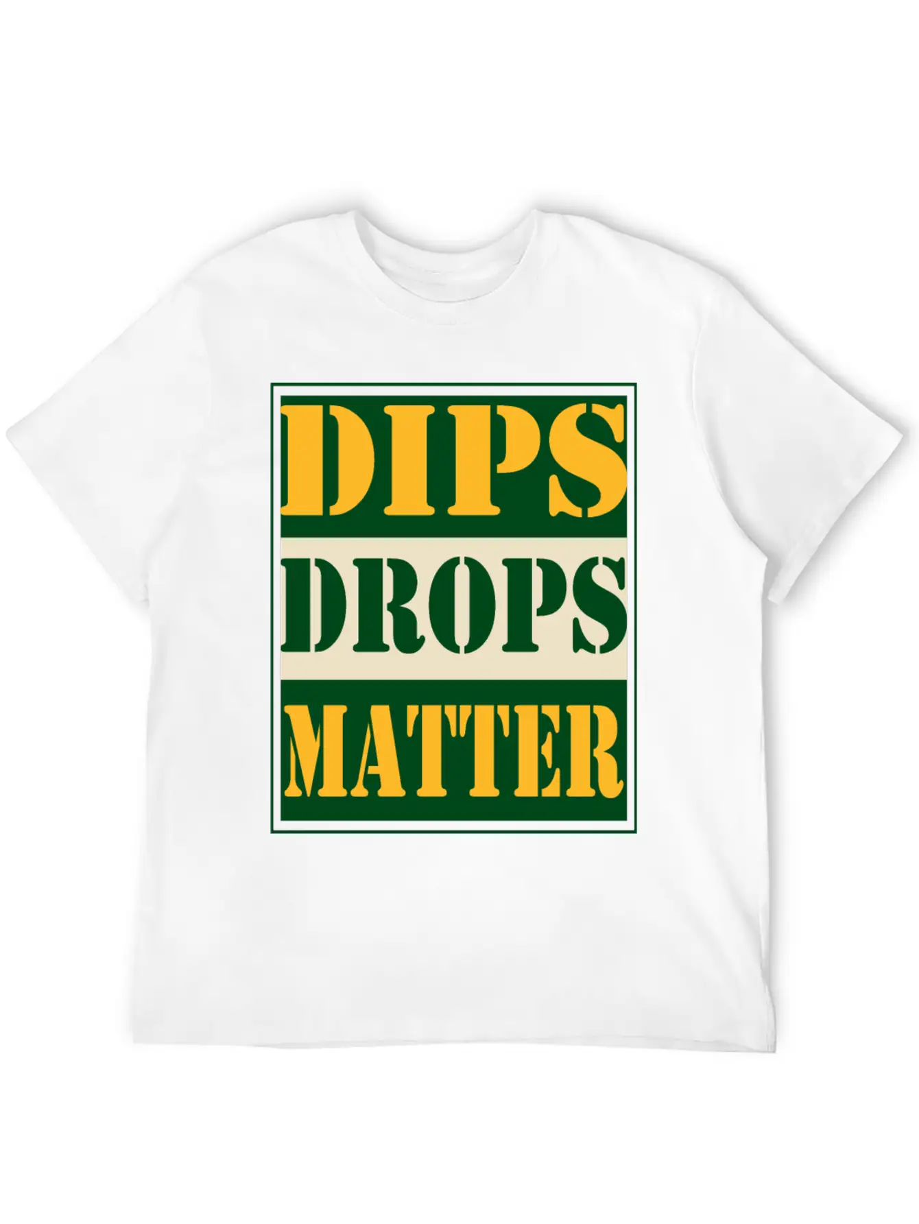 NFT Buy The Dip Dips Drops Matter Comfortable Minimalist Graphic Tee – Summer Style Essential