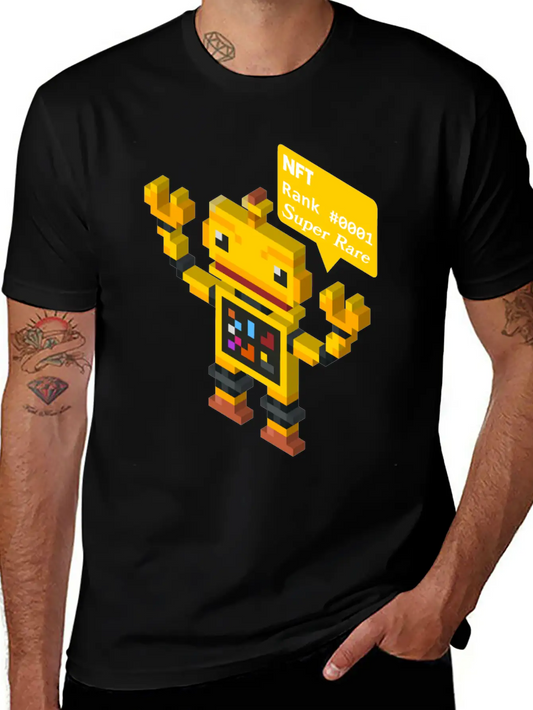 NFT Technology - Super Rare Nft Comfortable Minimalist Graphic Tee – Summer Style Essential